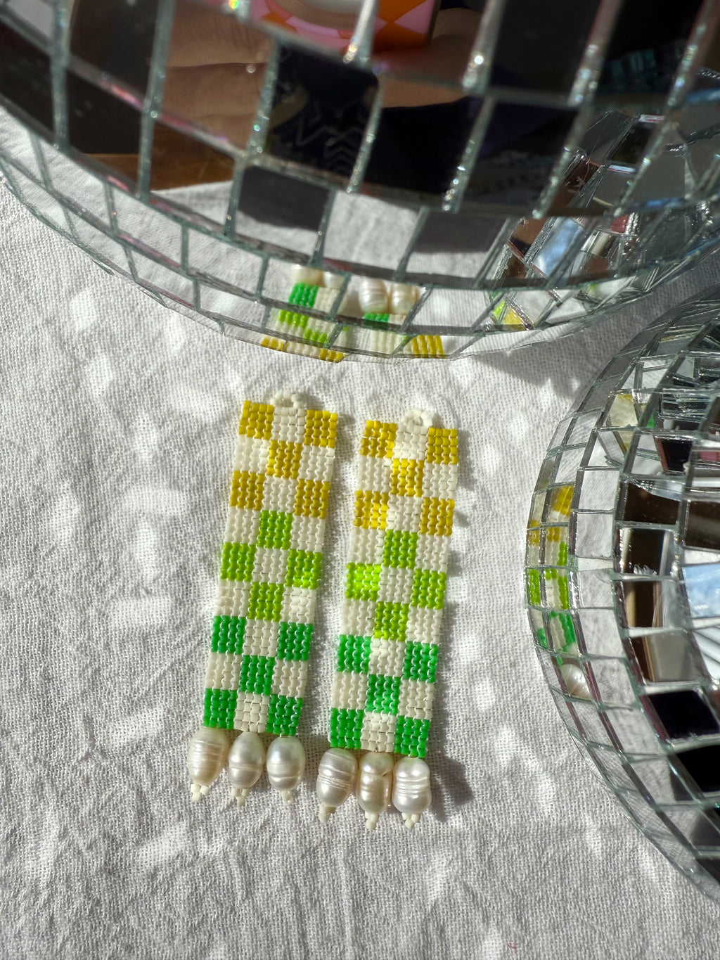 Check Her Key Lime Pie Earrings