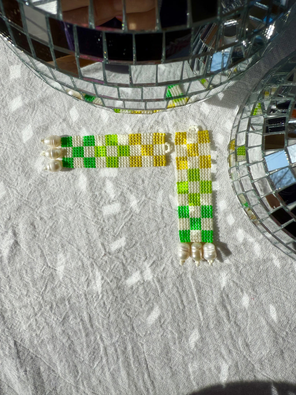 Check Her Key Lime Pie Earrings