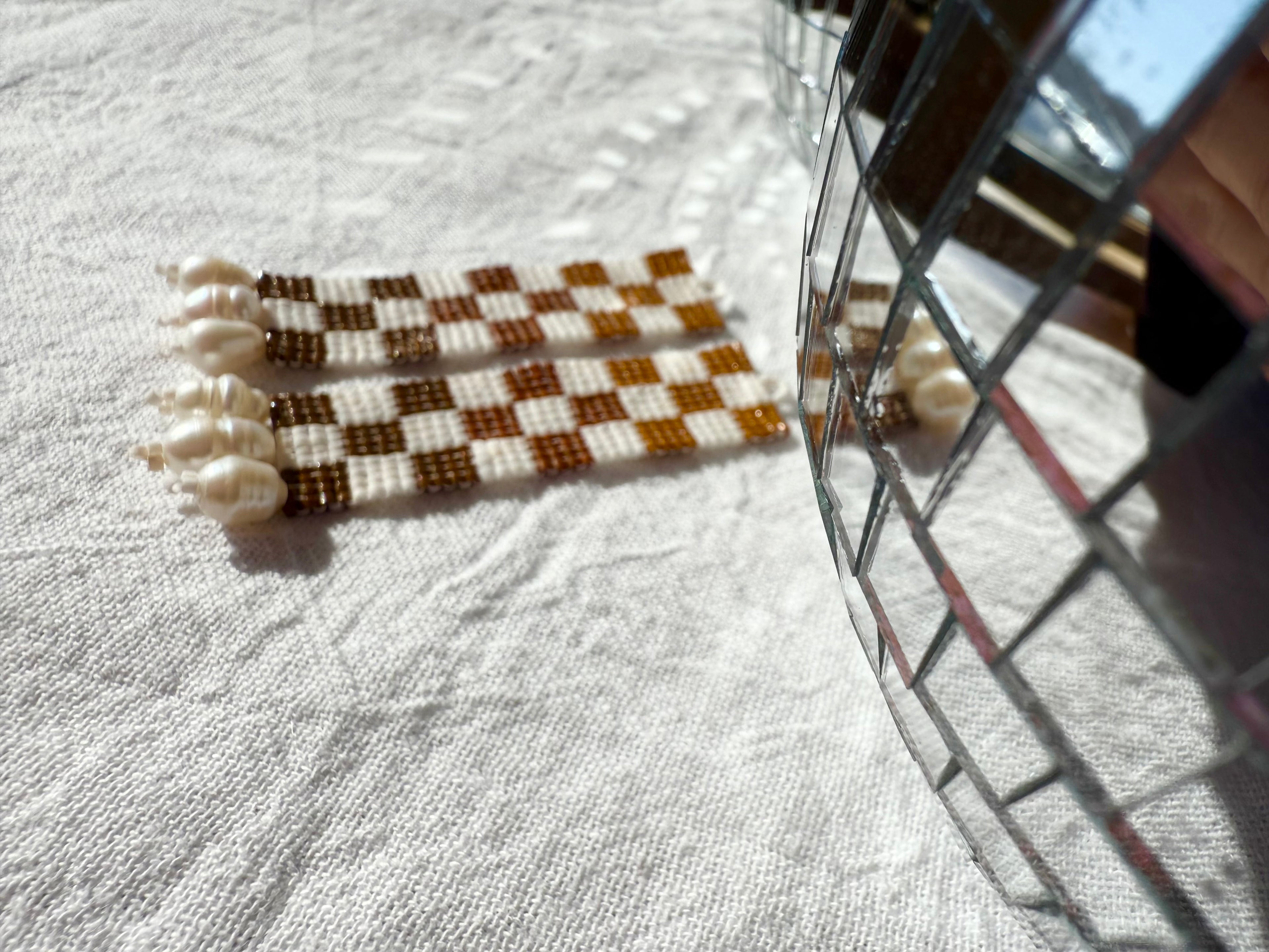 Check Her Ceremonial Cacao Earrings