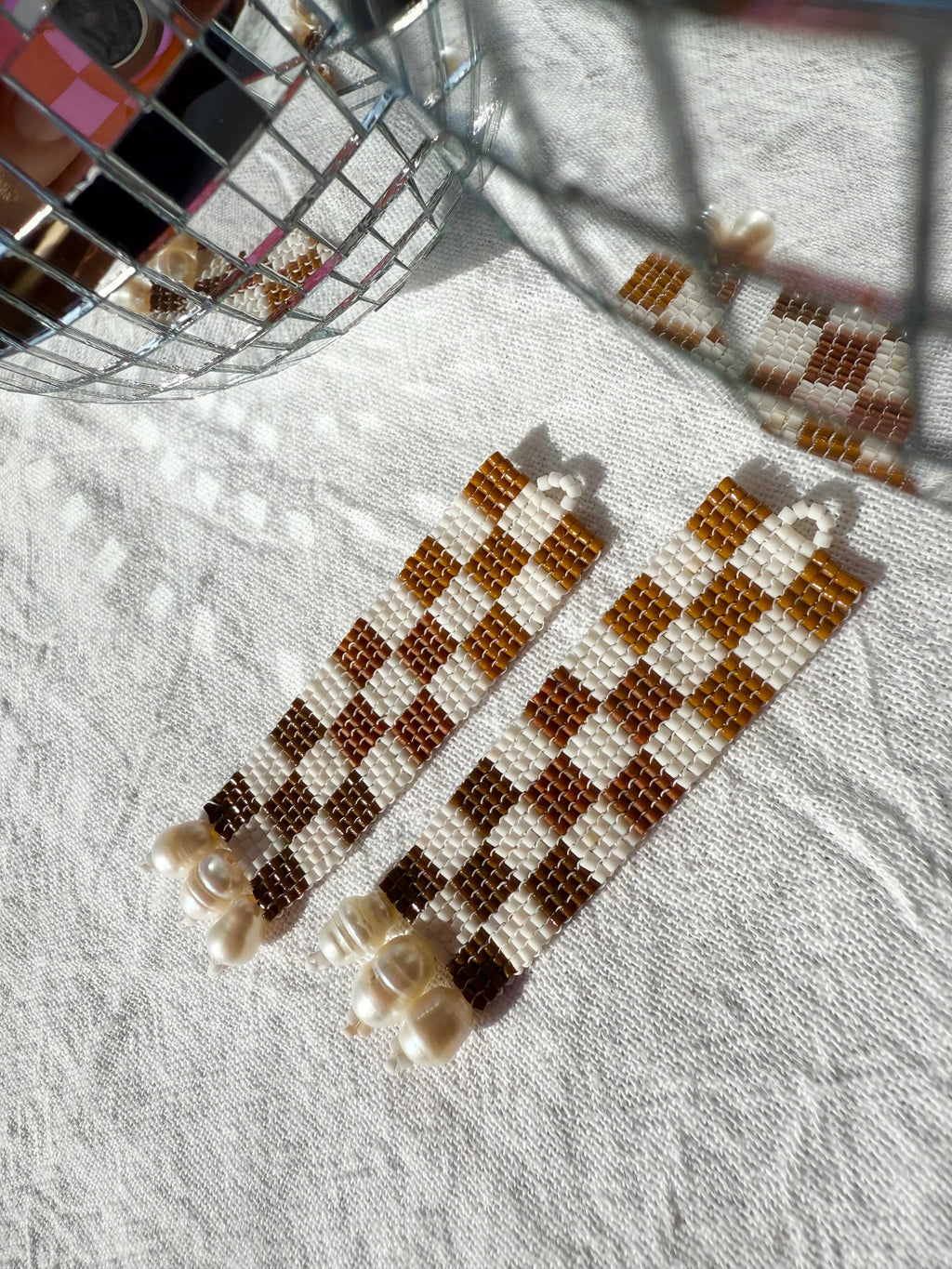 Check Her Ceremonial Cacao Earrings