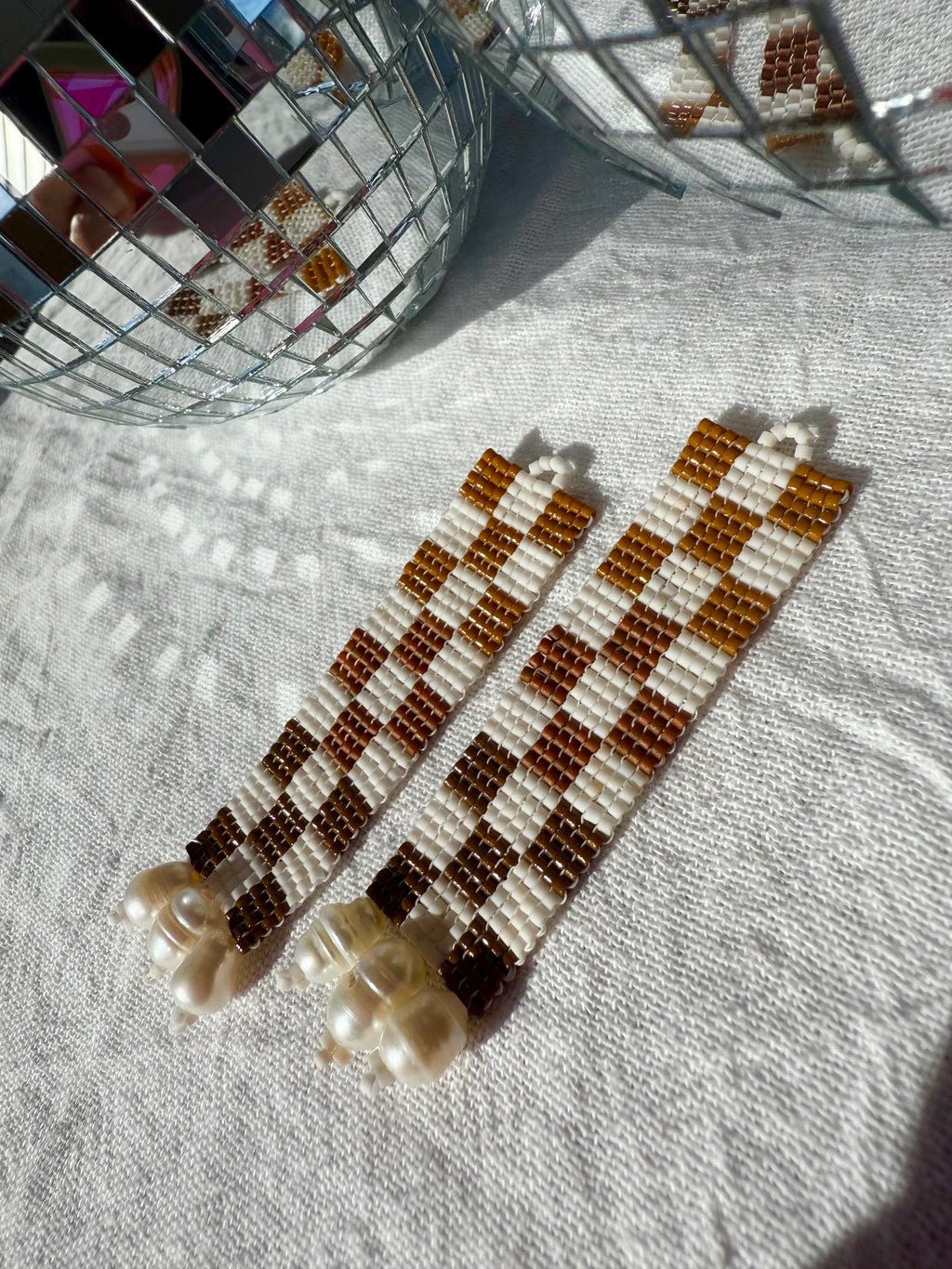 Check Her Ceremonial Cacao Earrings