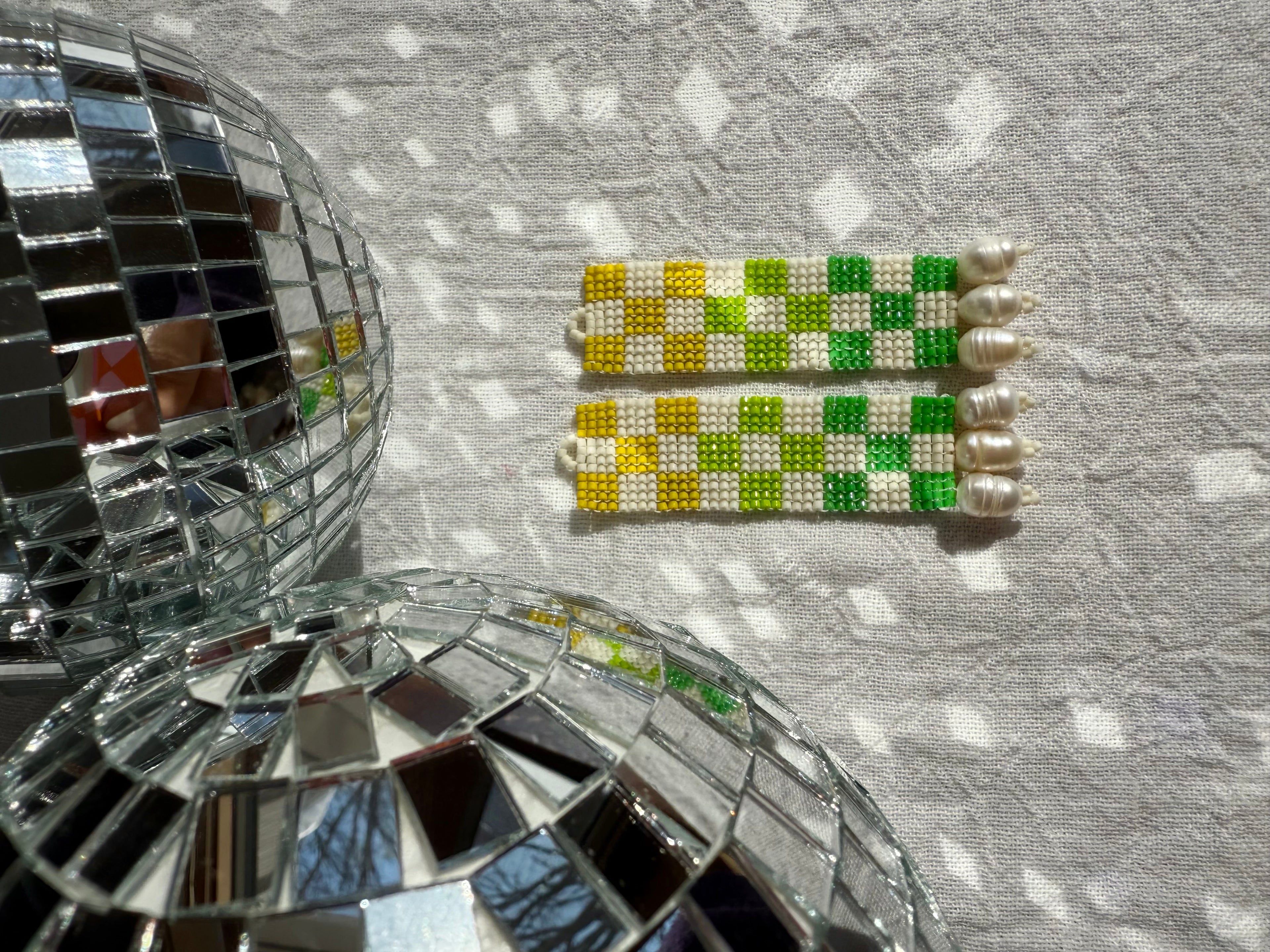 Check Her Key Lime Pie Earrings