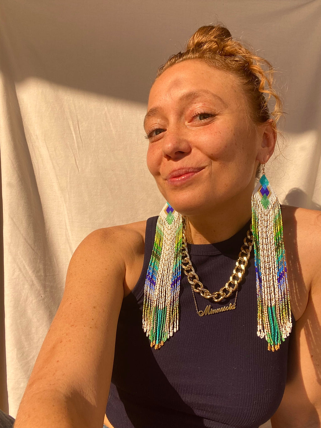 The Blue Ray Alchemist Earrings