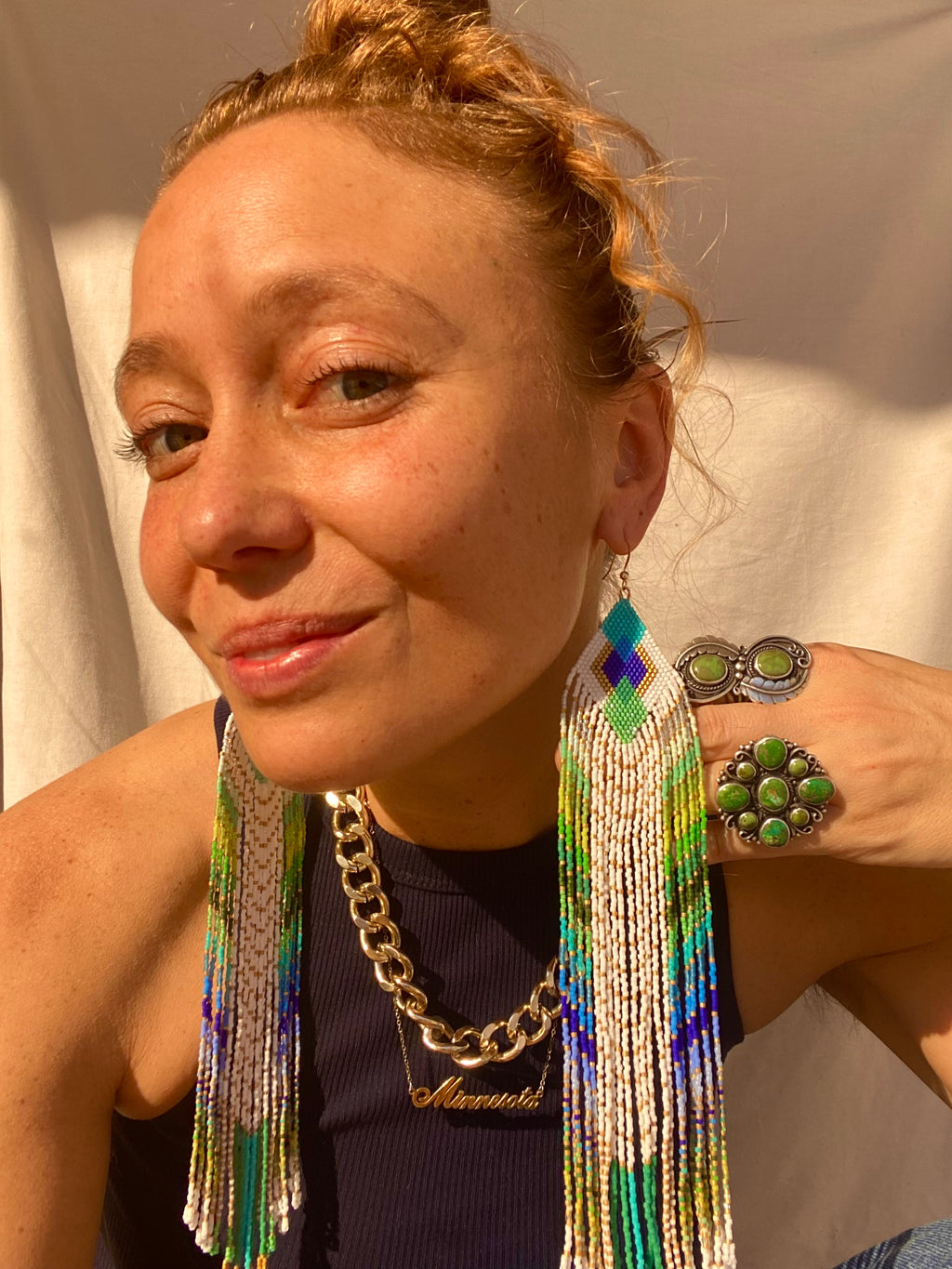 The Blue Ray Alchemist Earrings