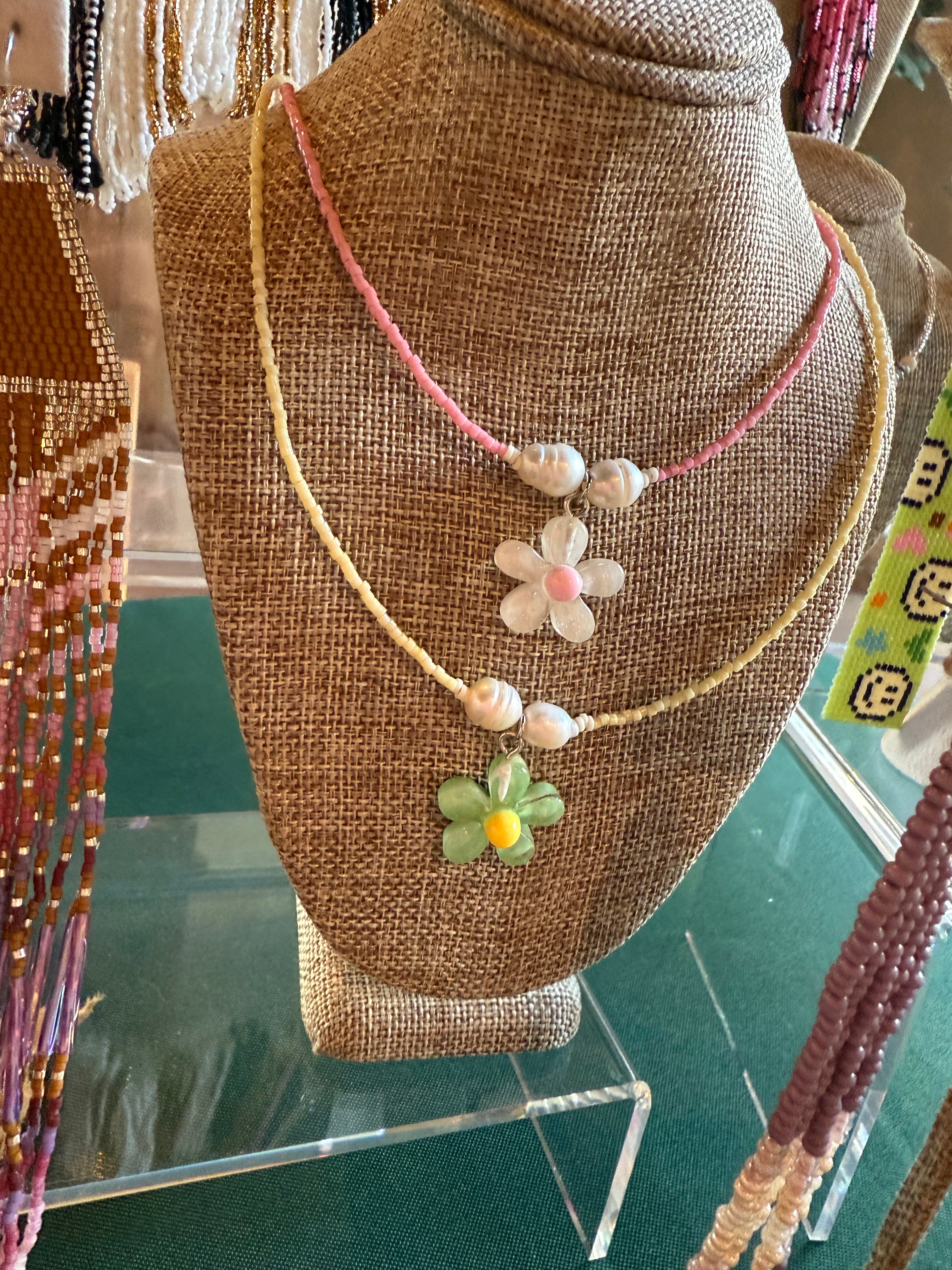 Power Hour in the Flowers Necklace