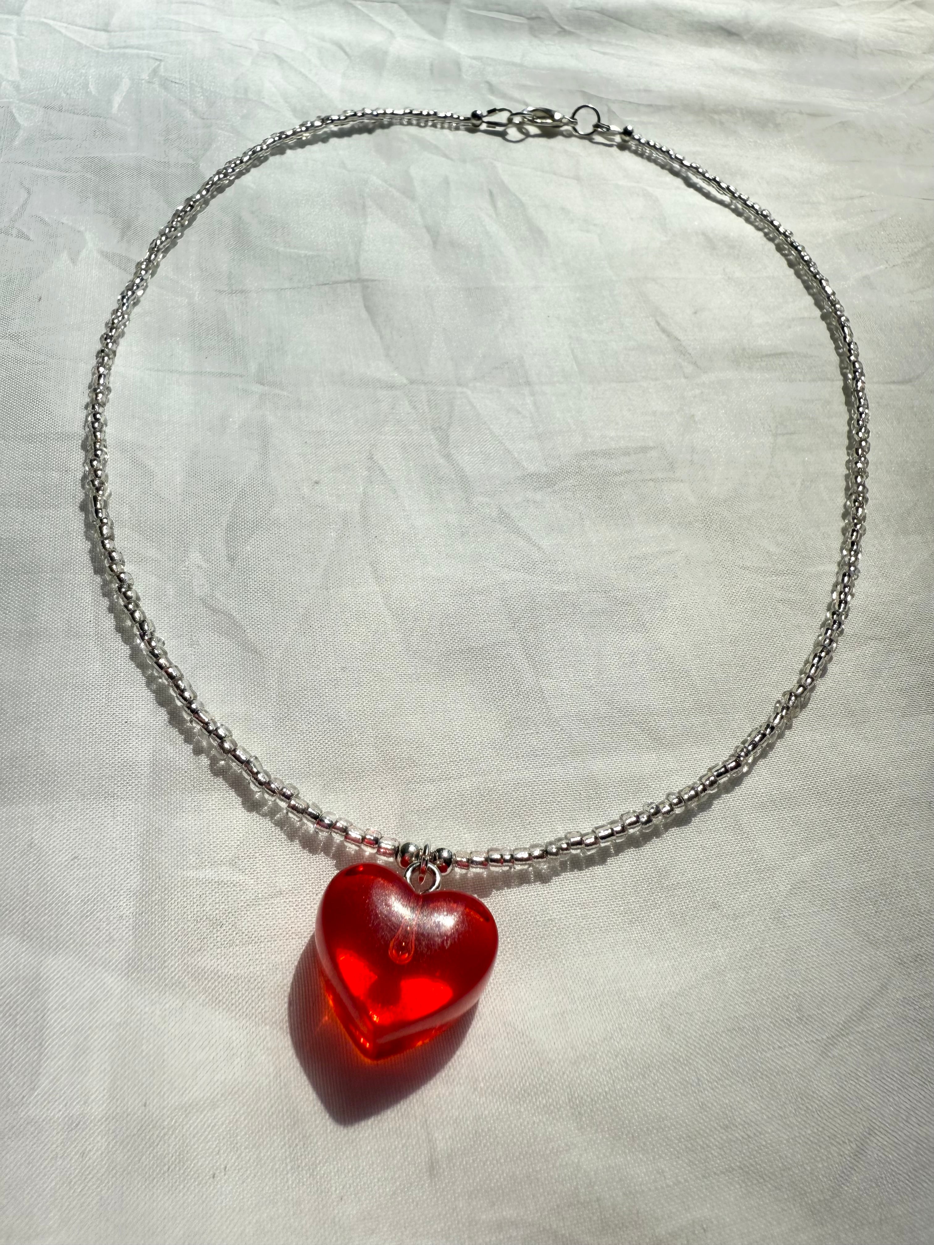 Lots of Instagram Likes Heart Necklace