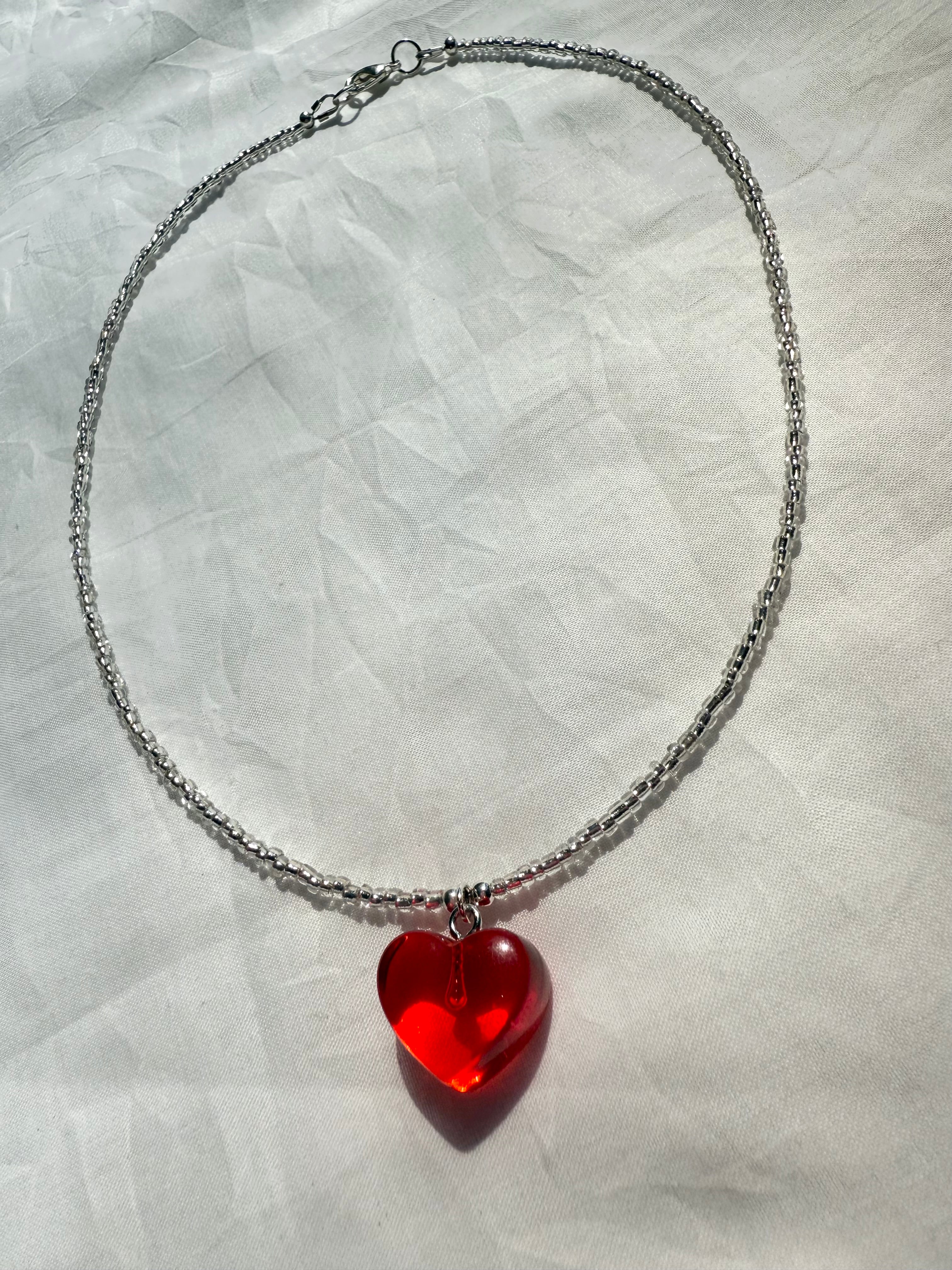Lots of Instagram Likes Heart Necklace