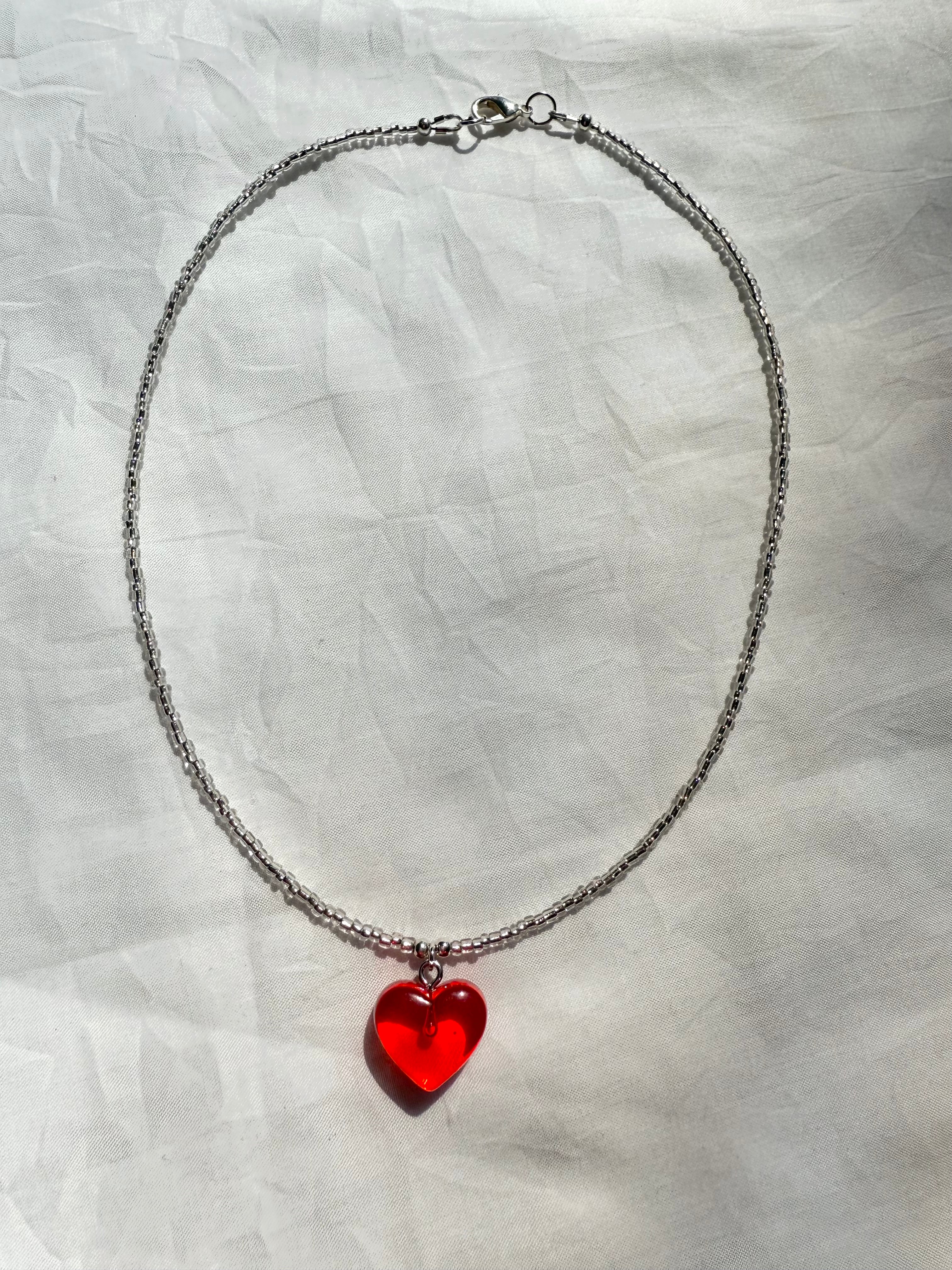 Lots of Instagram Likes Heart Necklace
