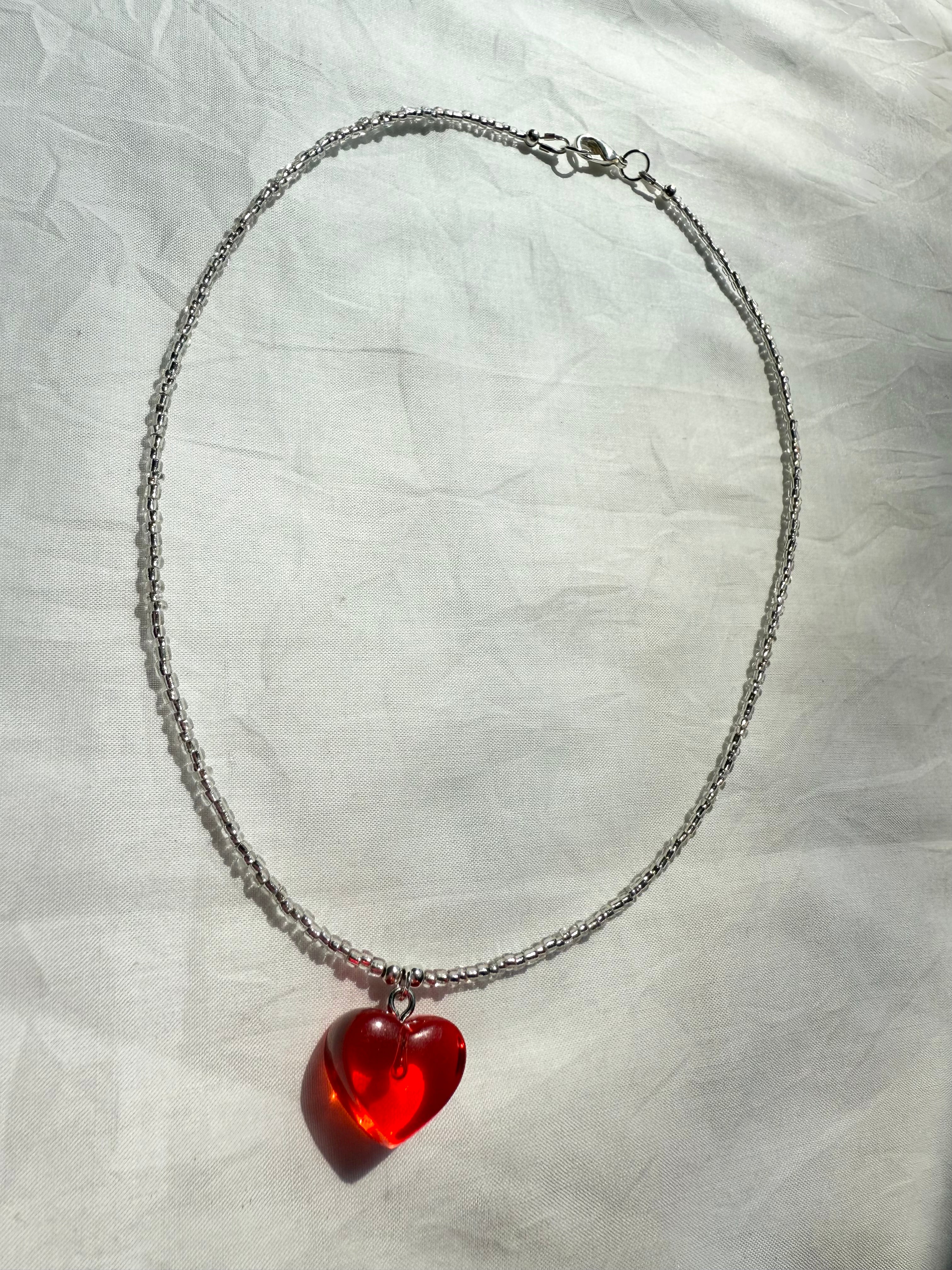 Lots of Instagram Likes Heart Necklace