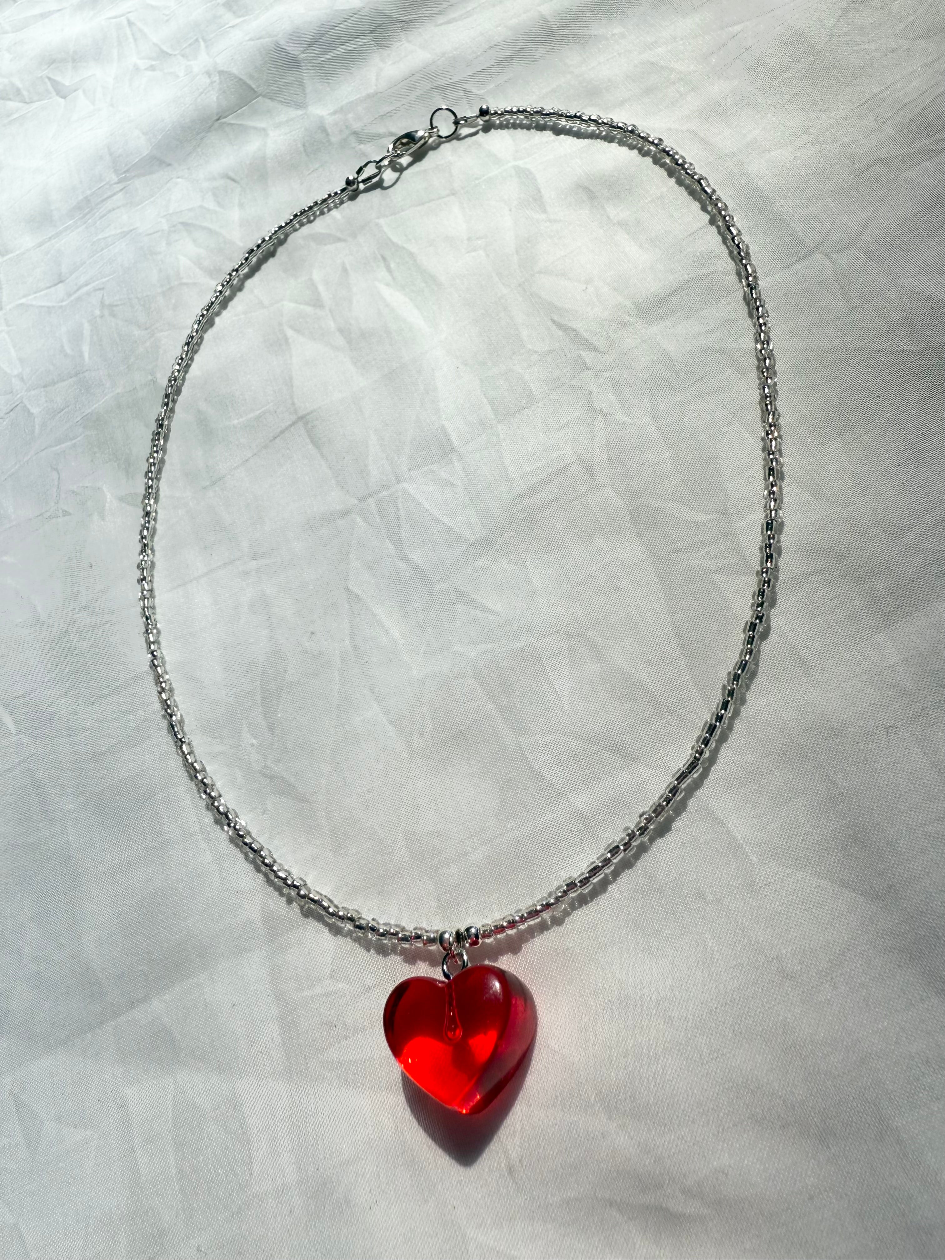 Lots of Instagram Likes Heart Necklace