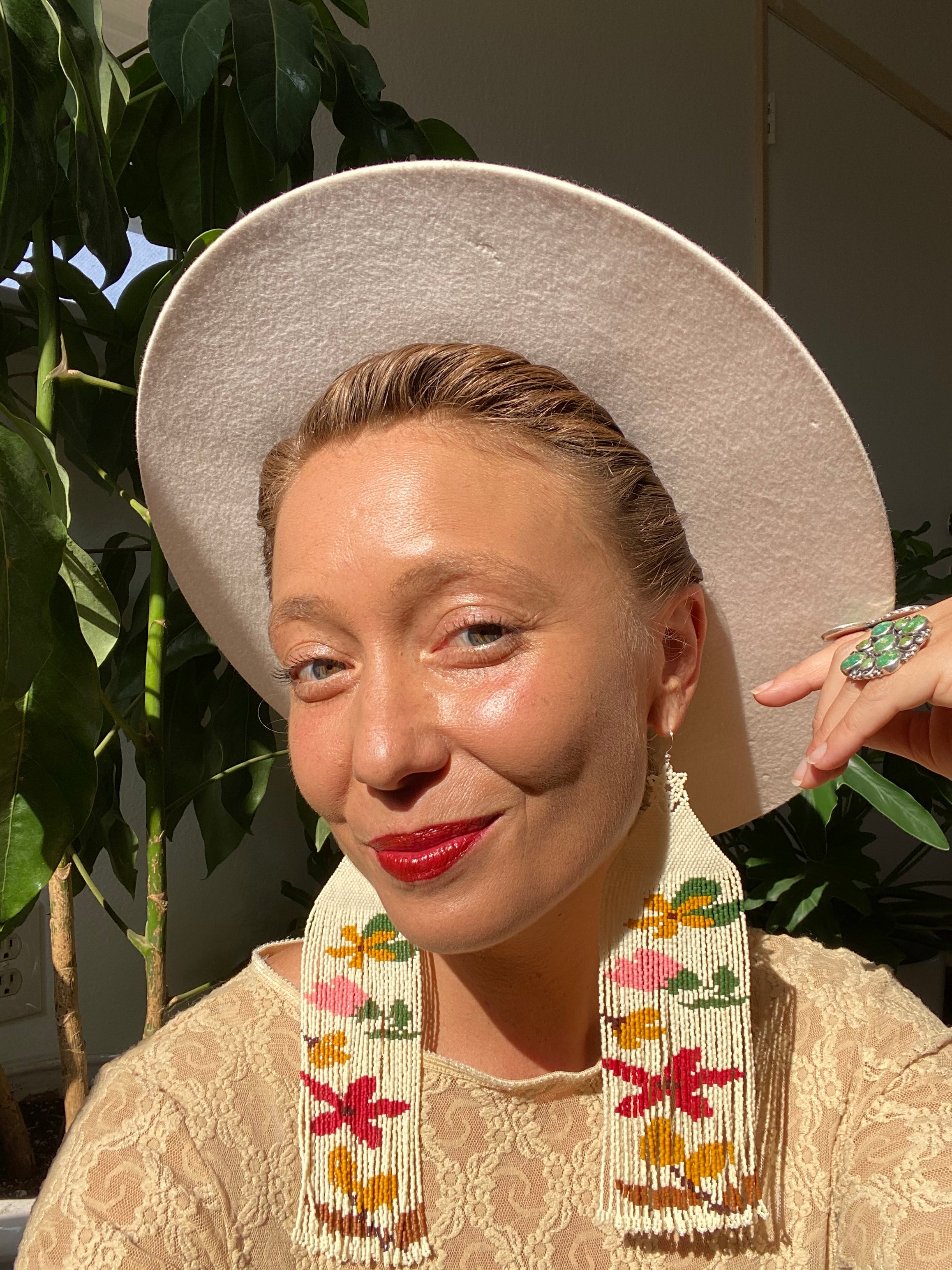 Flowers are a Girl's Best Friend Earrings