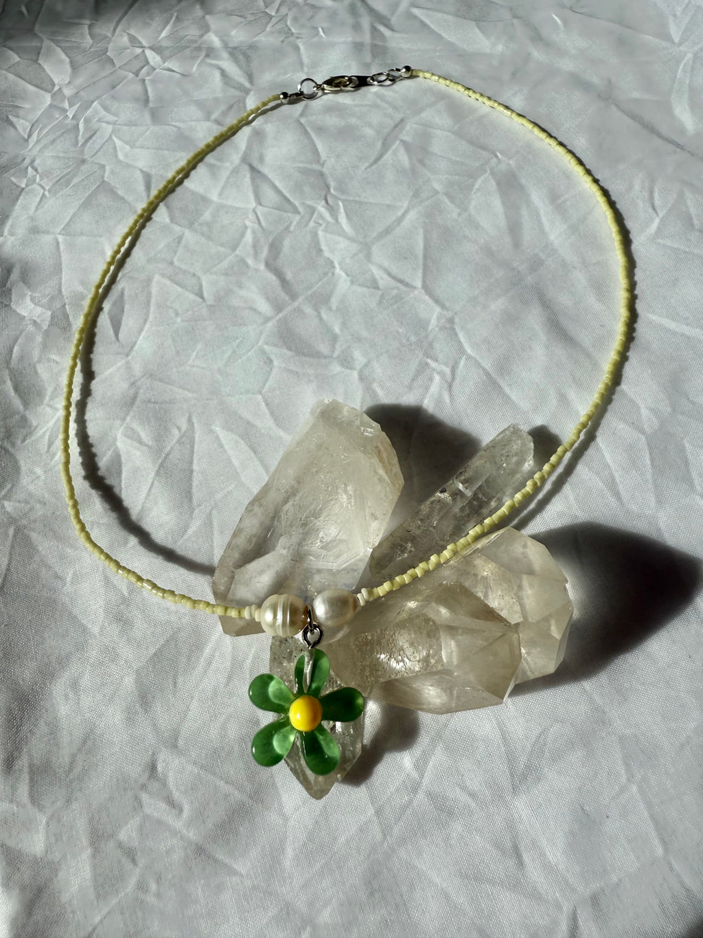 Power Hour in the Flowers Necklace