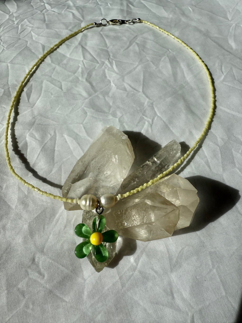 Power Hour in the Flowers Necklace