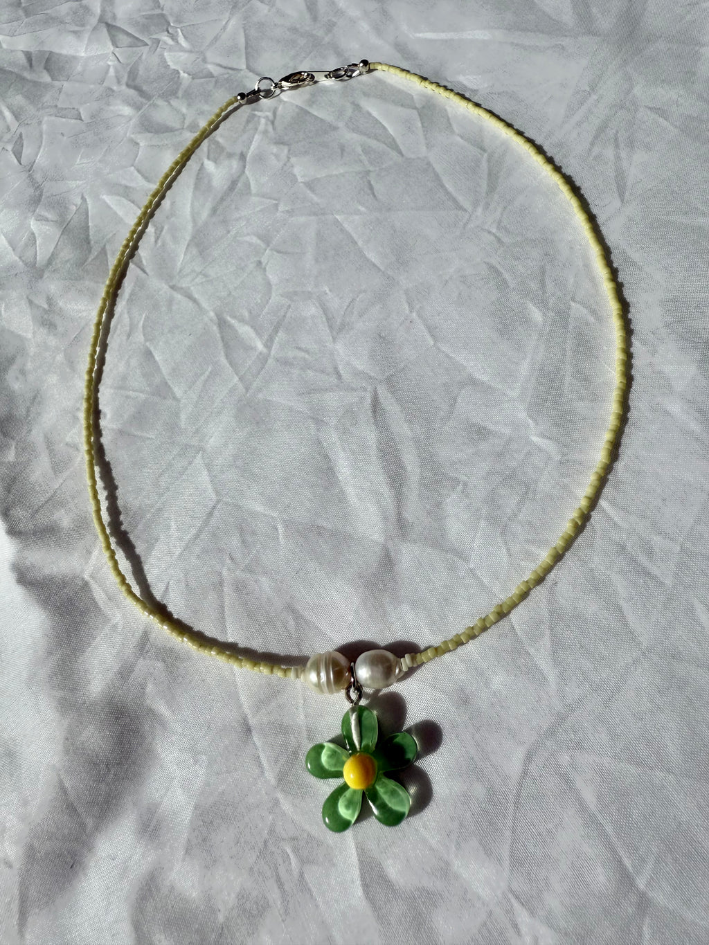 Power Hour in the Flowers Necklace