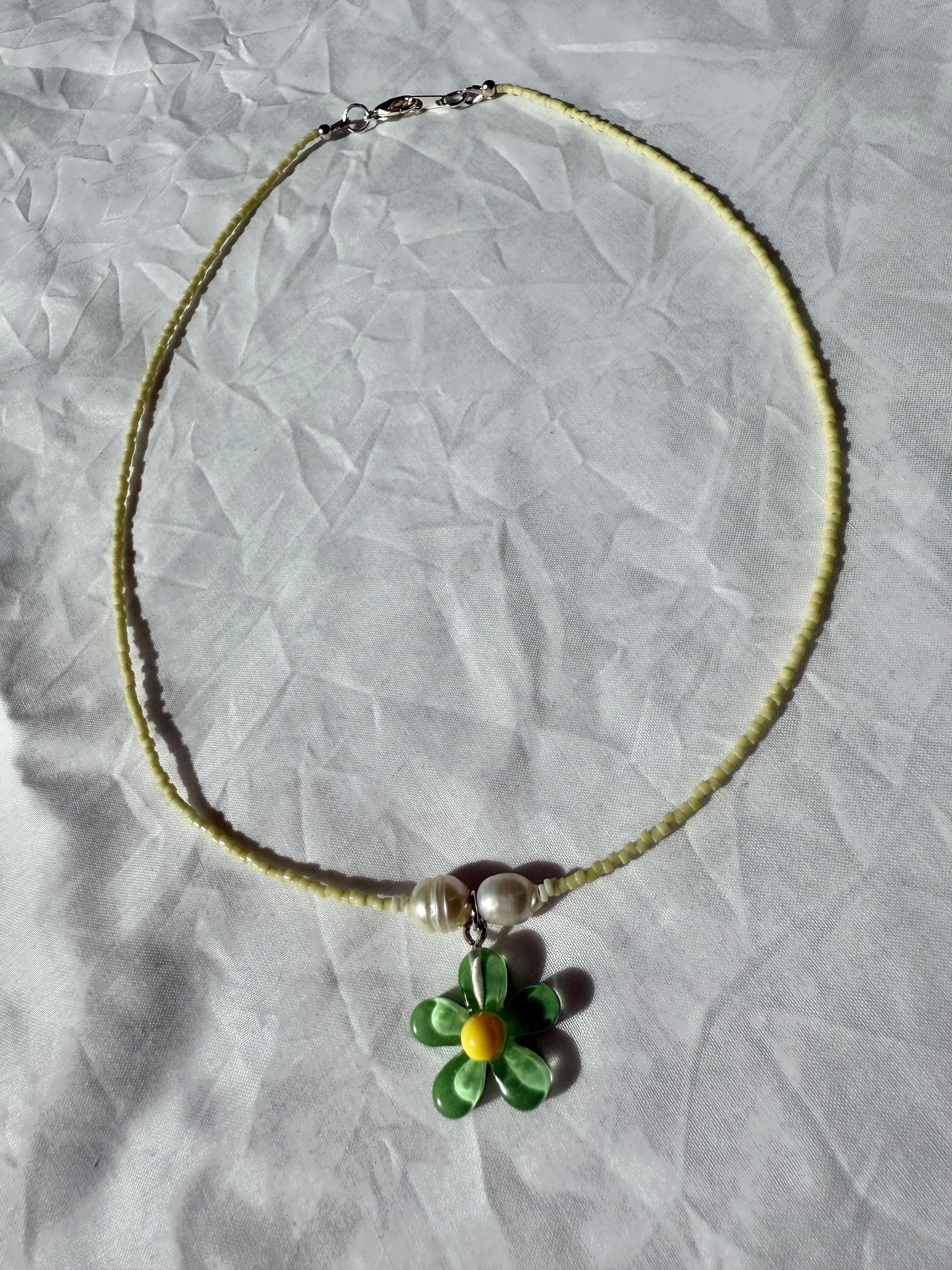 Power Hour in the Flowers Necklace