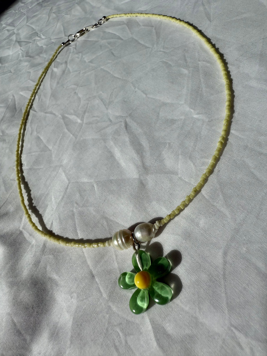 Power Hour in the Flowers Necklace