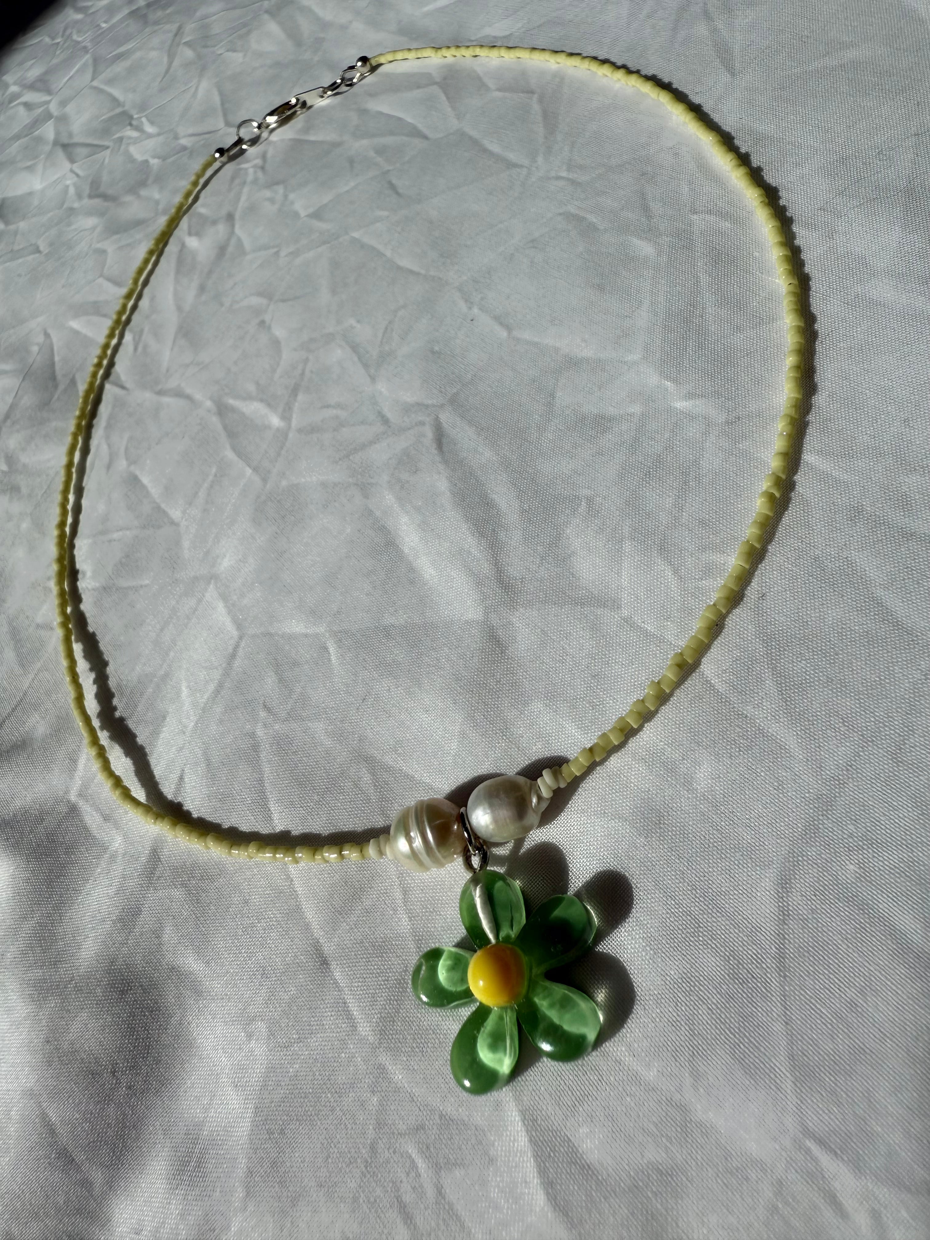 Power Hour in the Flowers Necklace