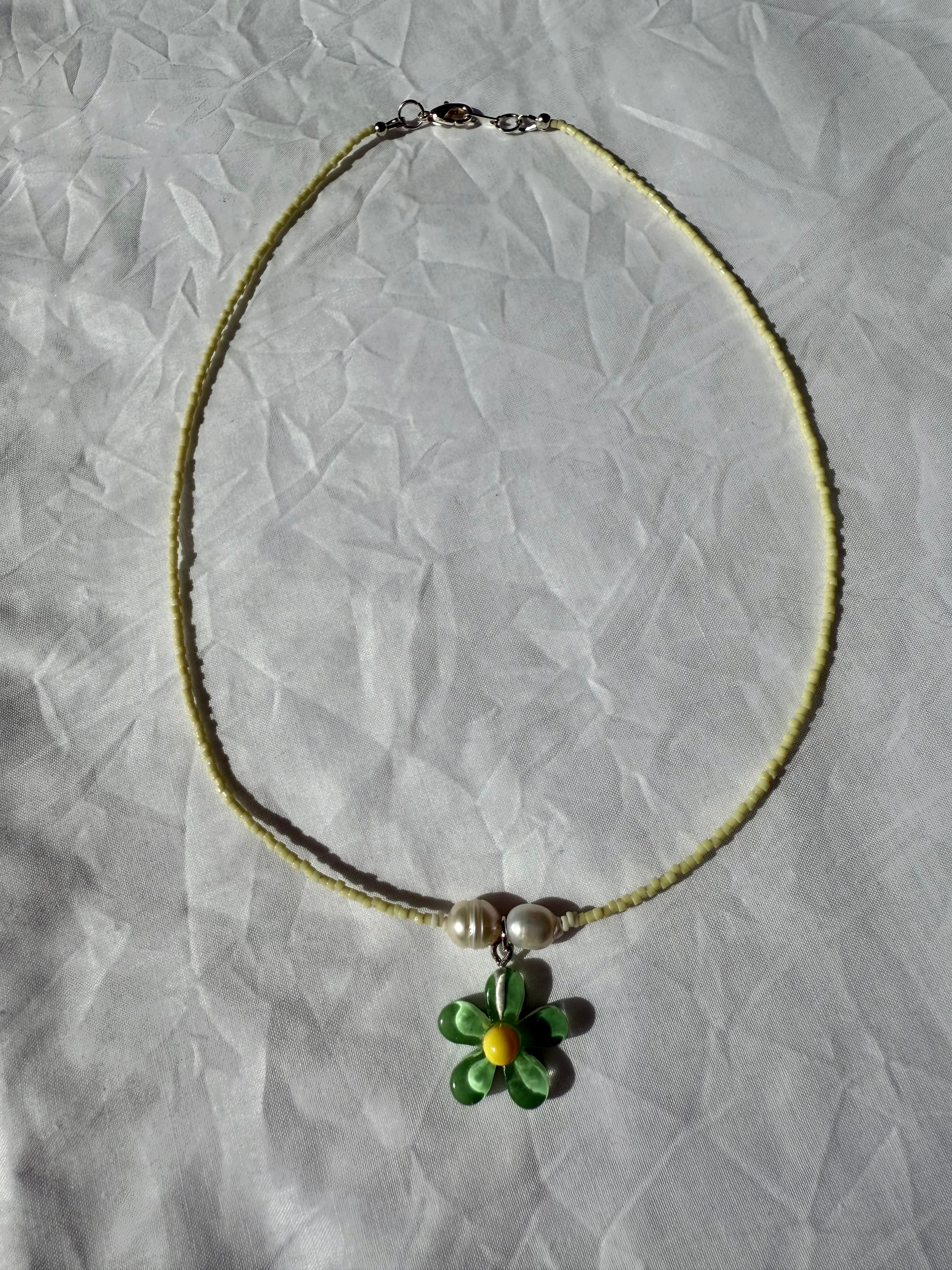 Power Hour in the Flowers Necklace