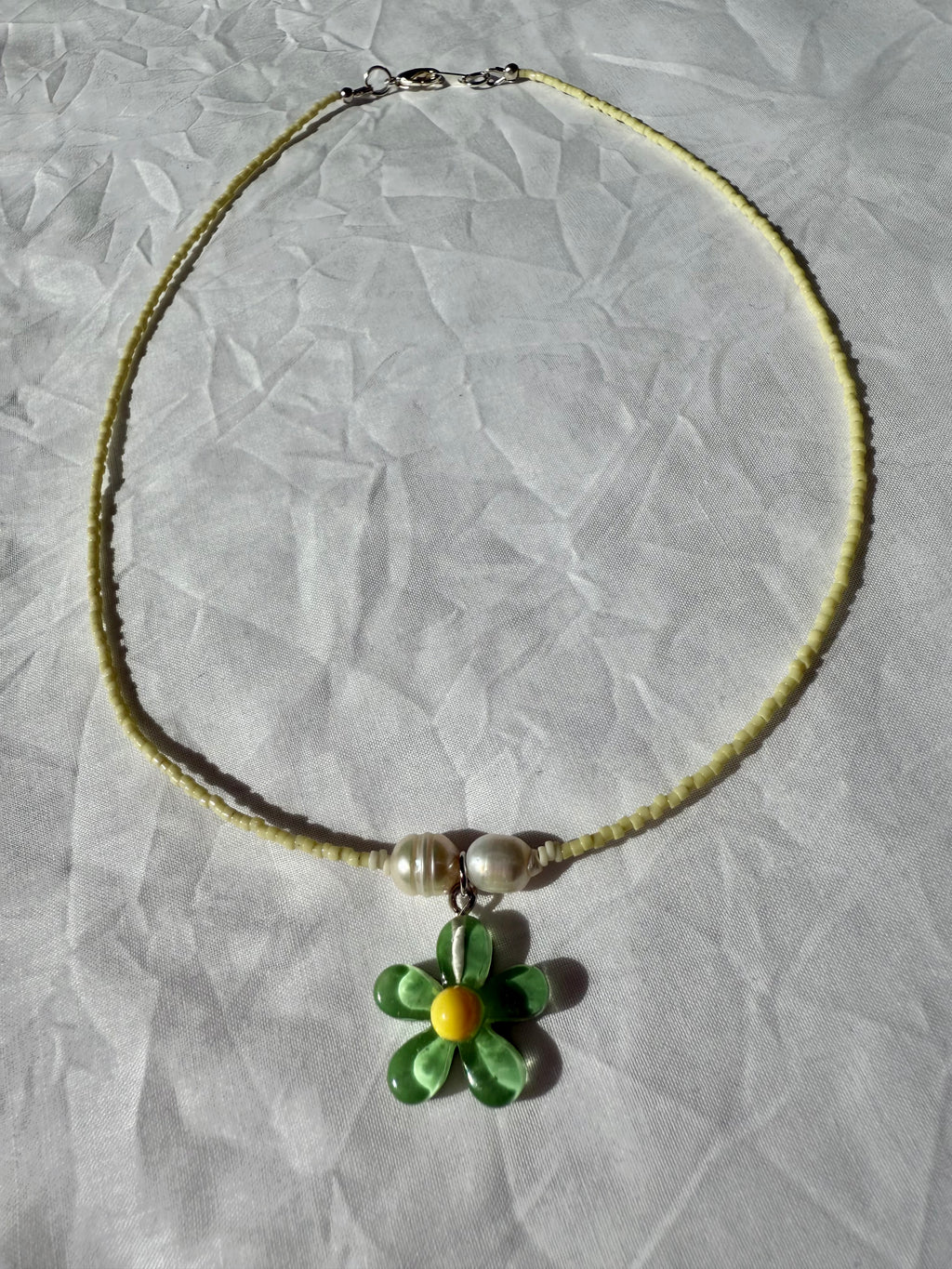 Power Hour in the Flowers Necklace
