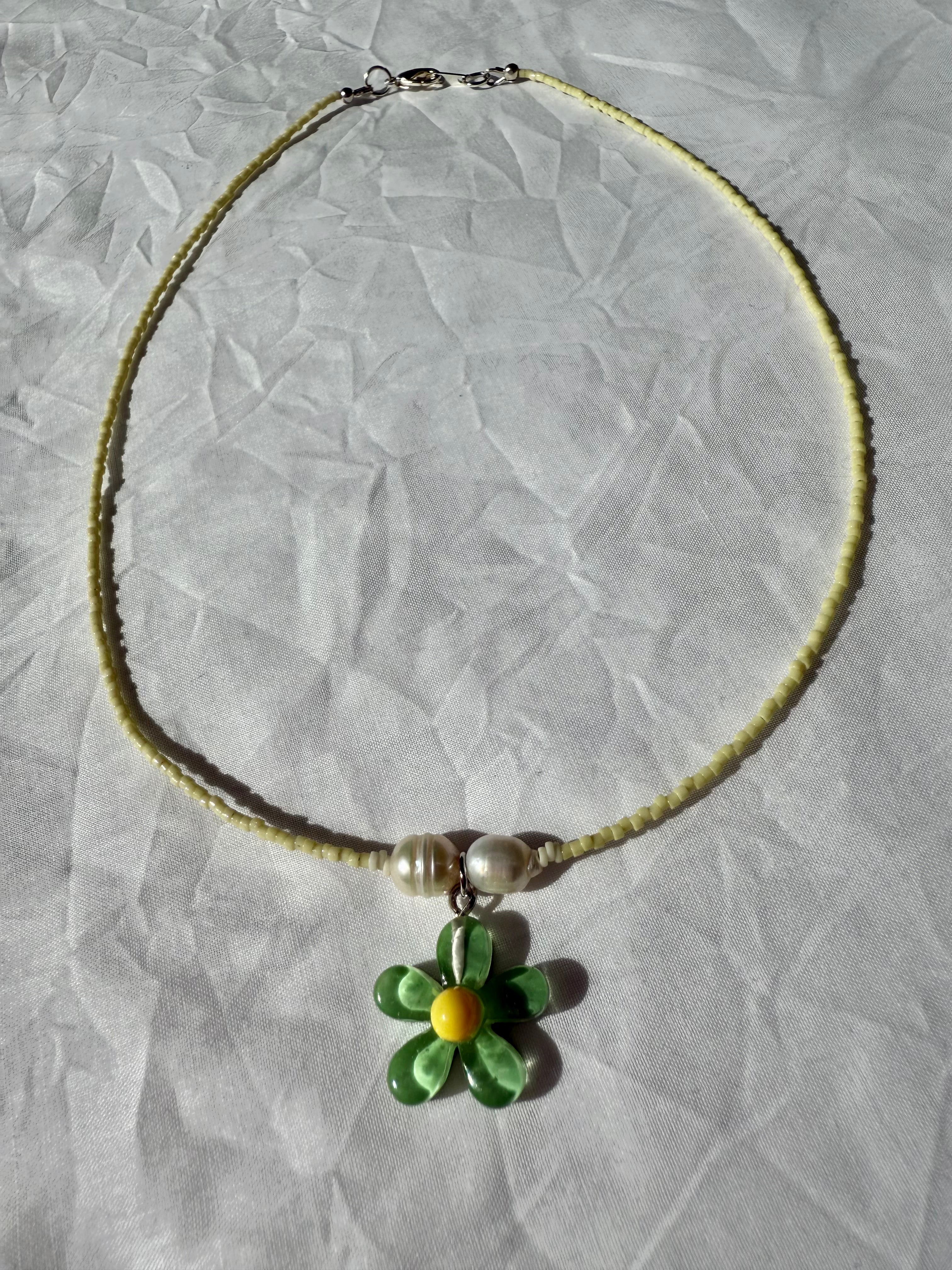 Power Hour in the Flowers Necklace