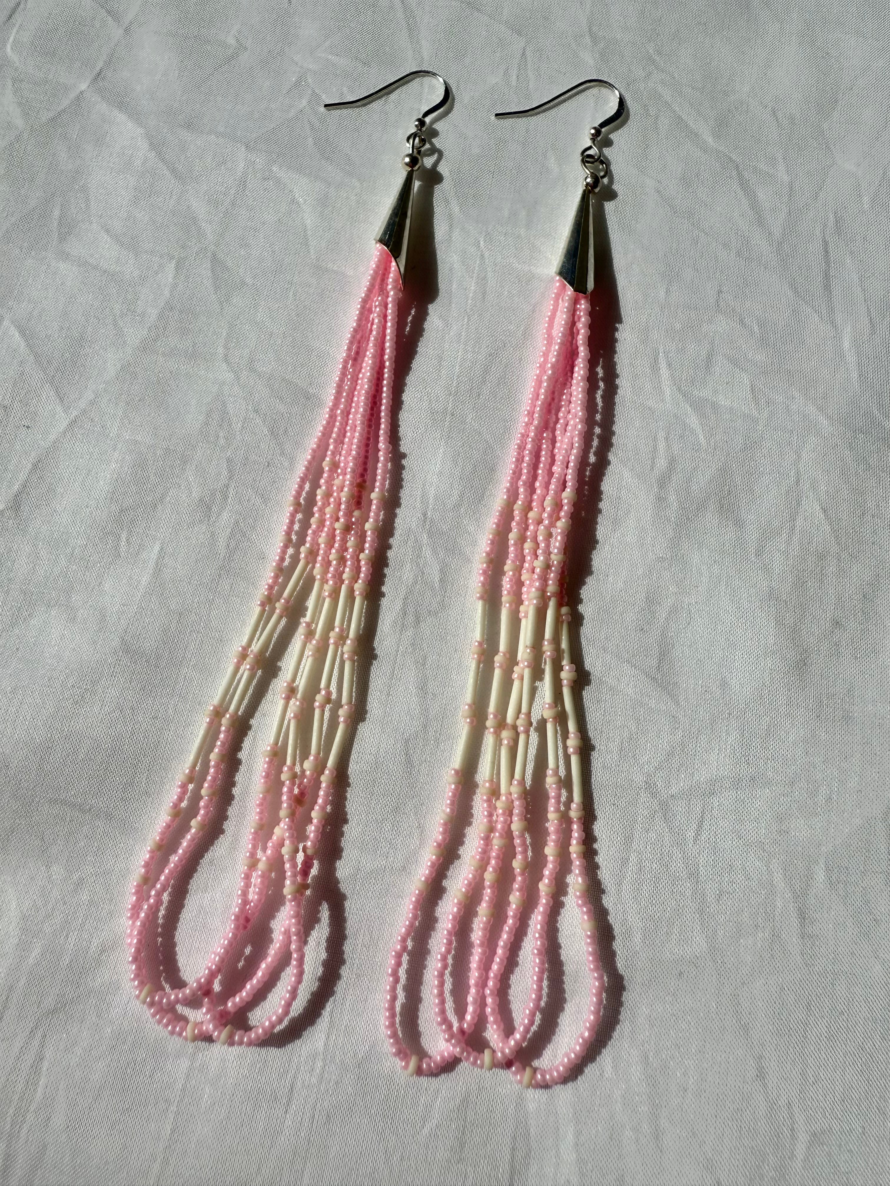 A Touch of Light Blush Earrrings