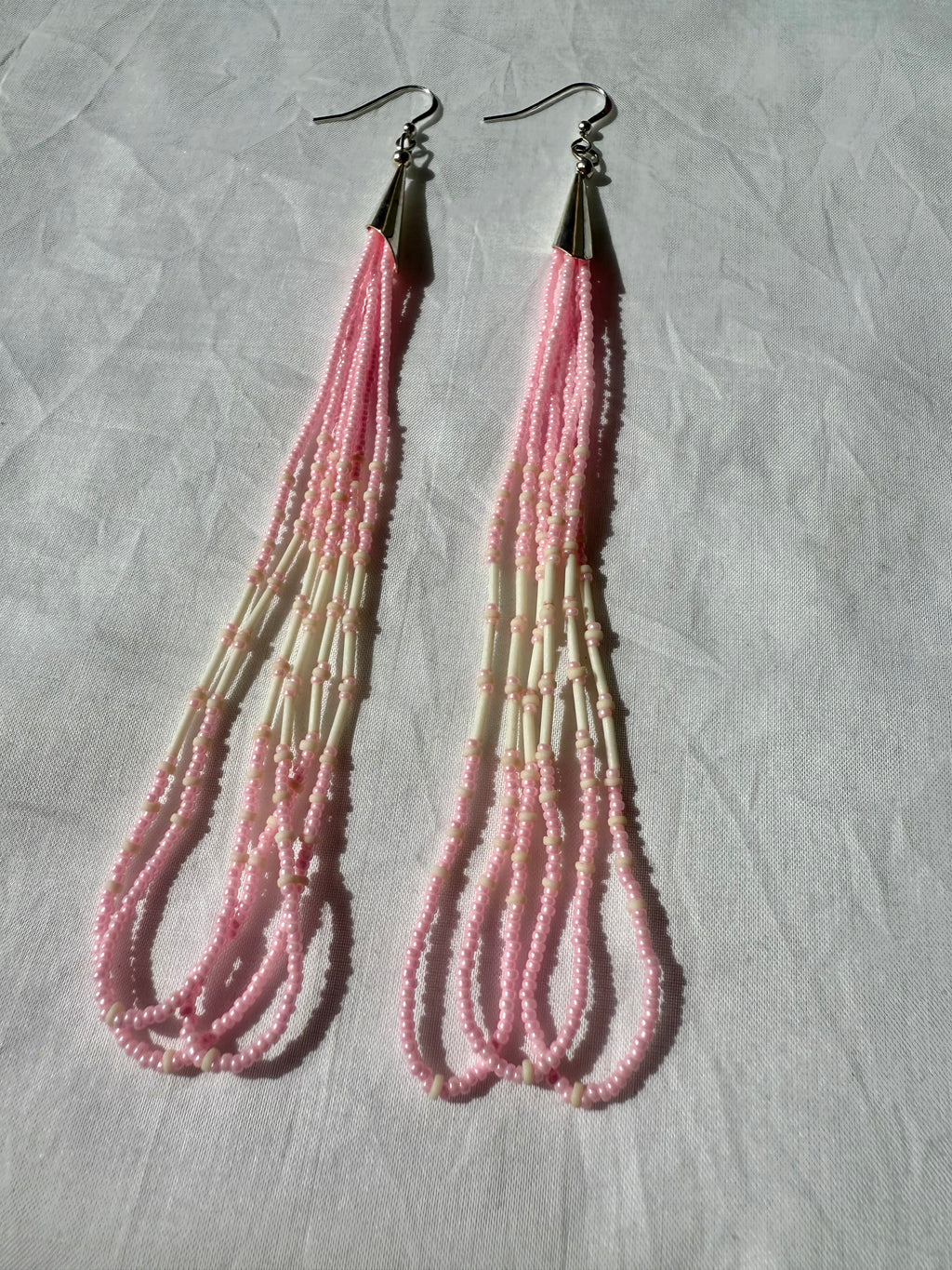 A Touch of Light Blush Earrrings