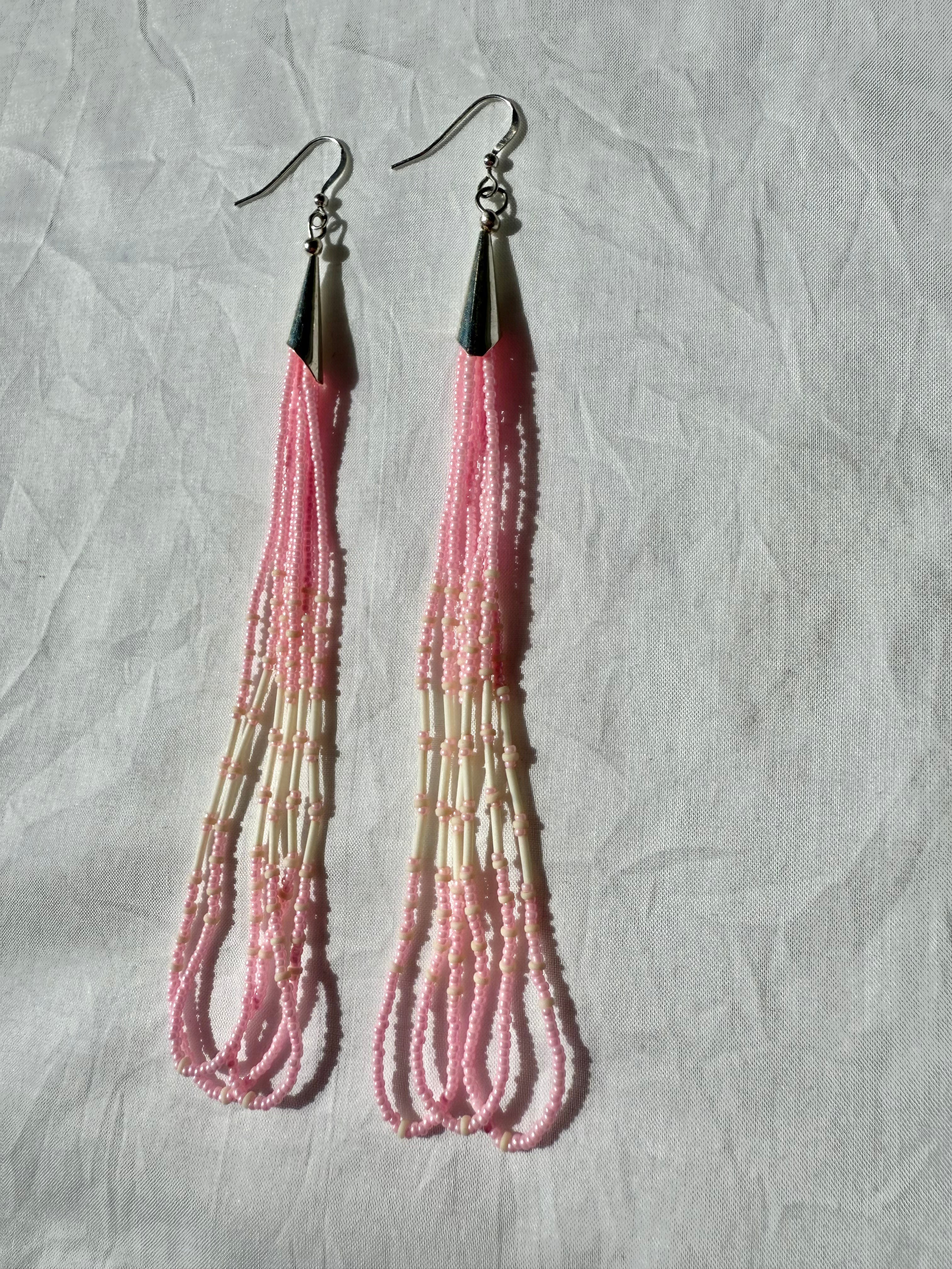 A Touch of Light Blush Earrrings