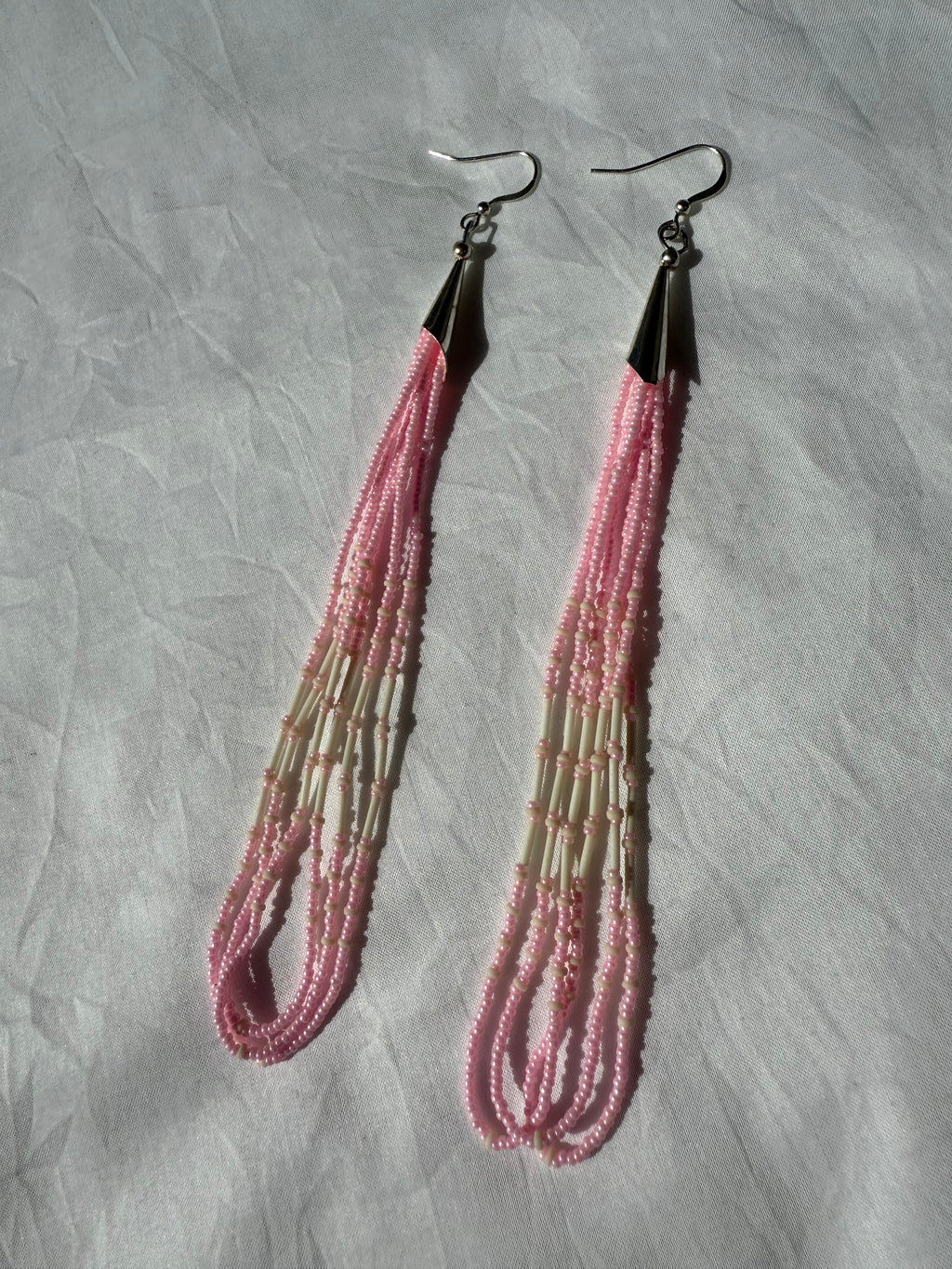 A Touch of Light Blush Earrrings