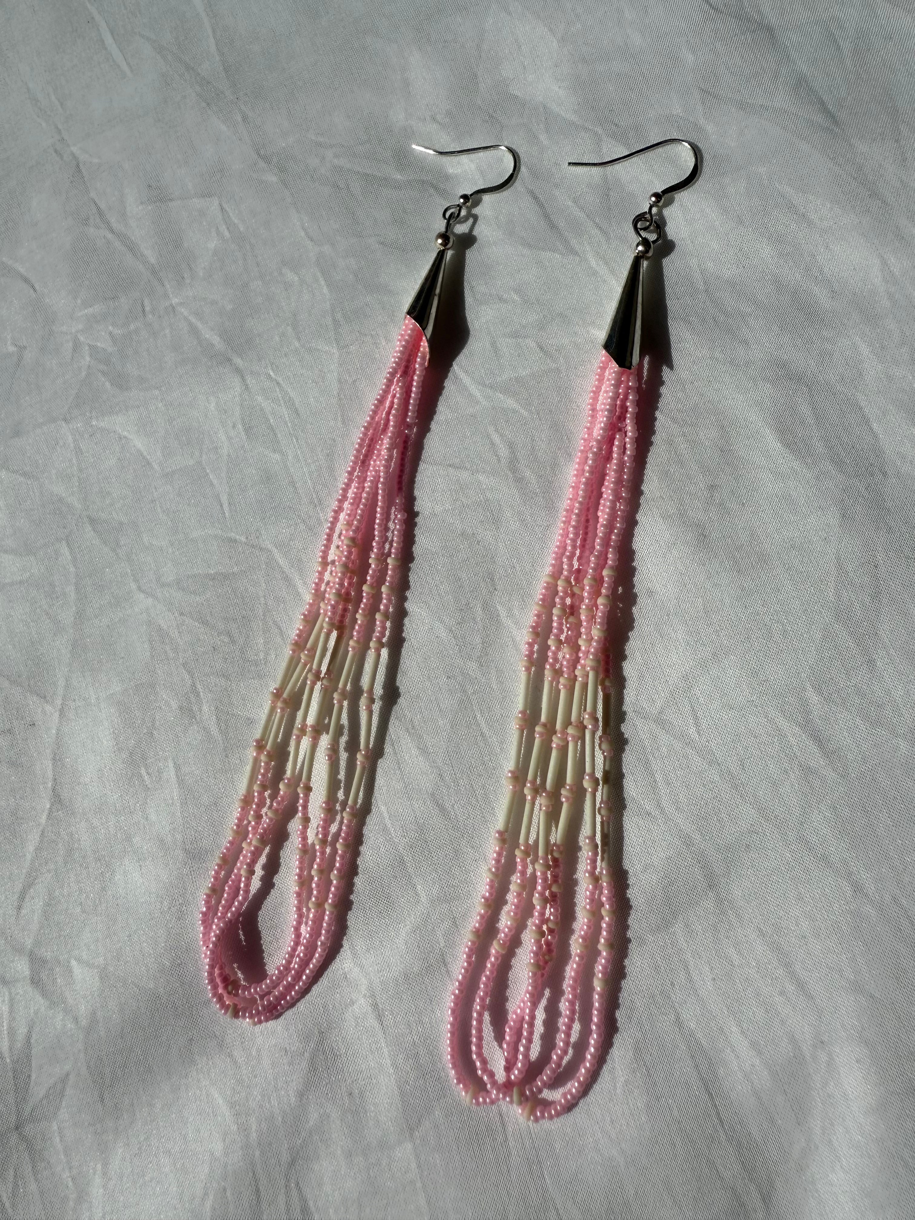 A Touch of Light Blush Earrrings