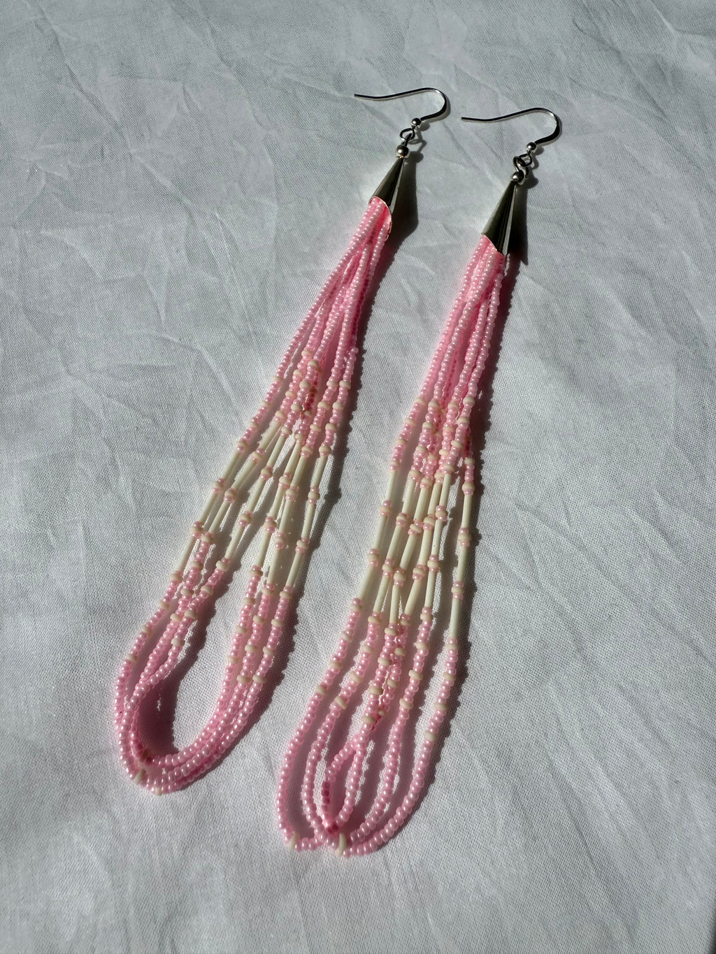 A Touch of Light Blush Earrrings