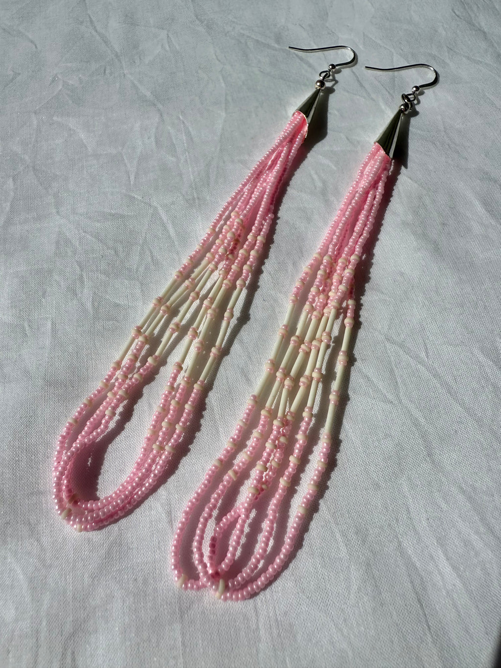 A Touch of Light Blush Earrrings