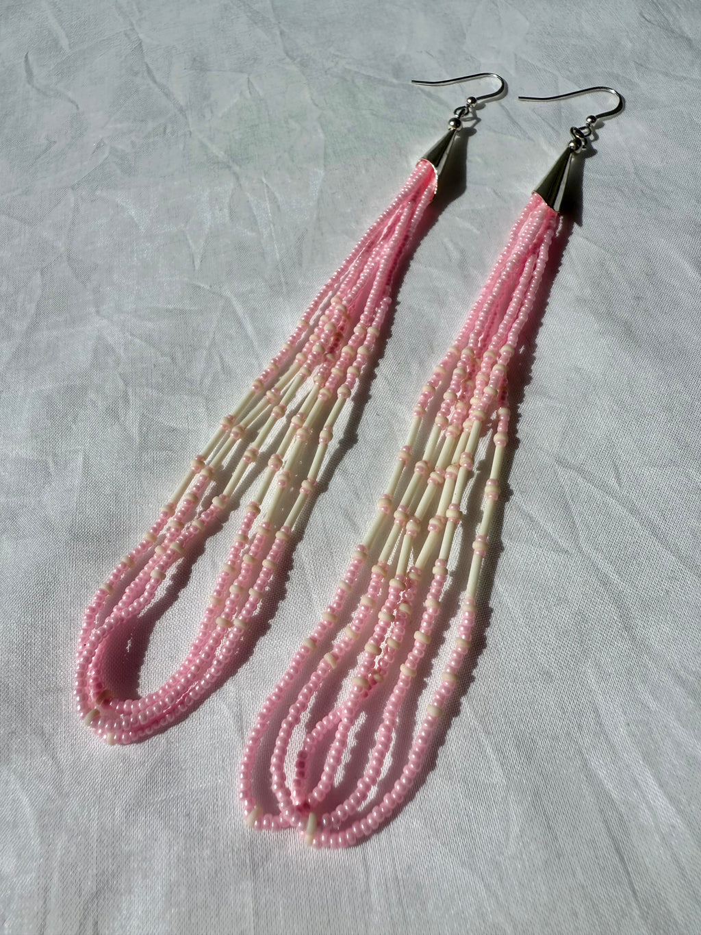A Touch of Light Blush Earrrings