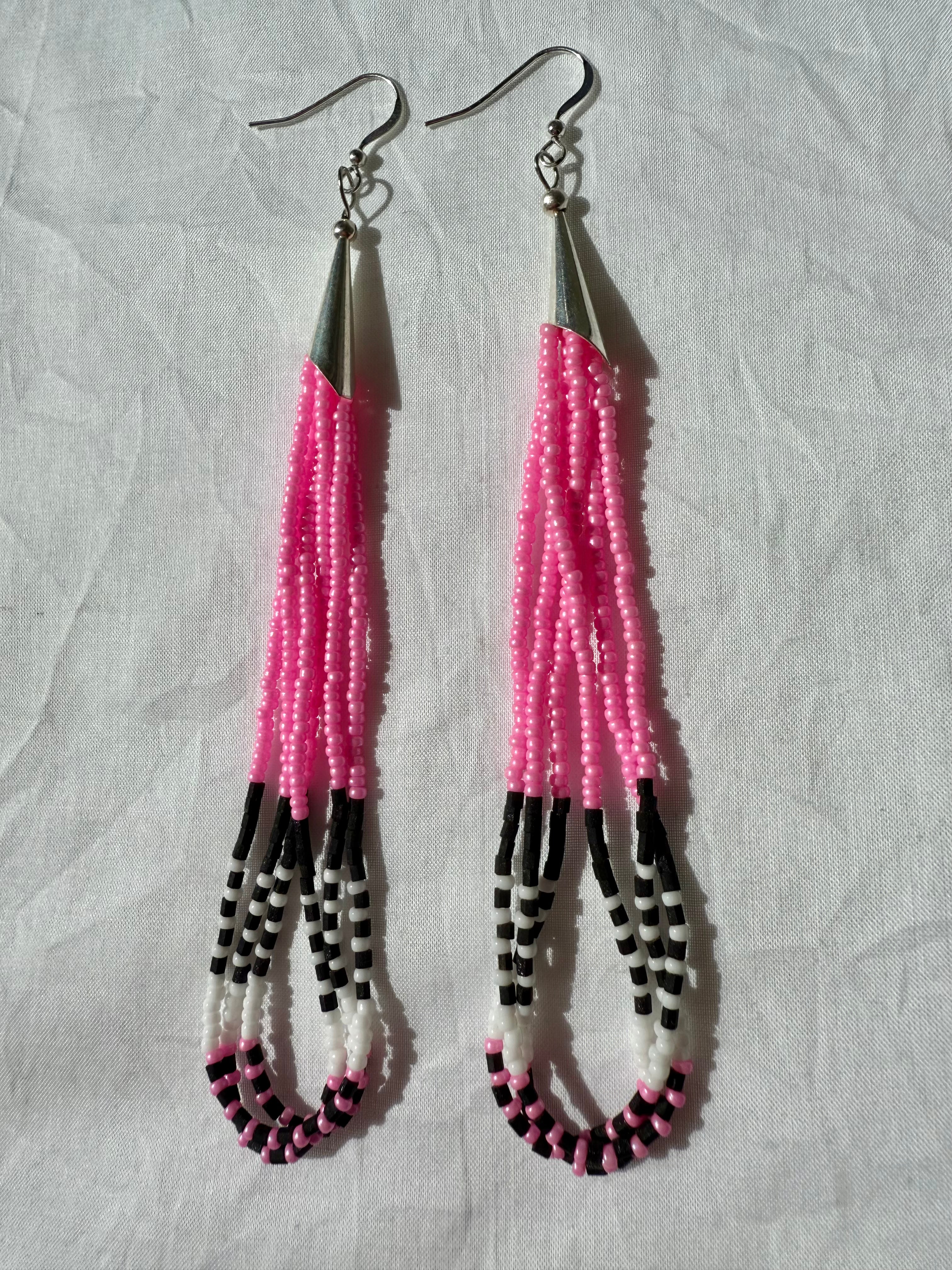 Hot Pink Hottie Owning the Room Earrings