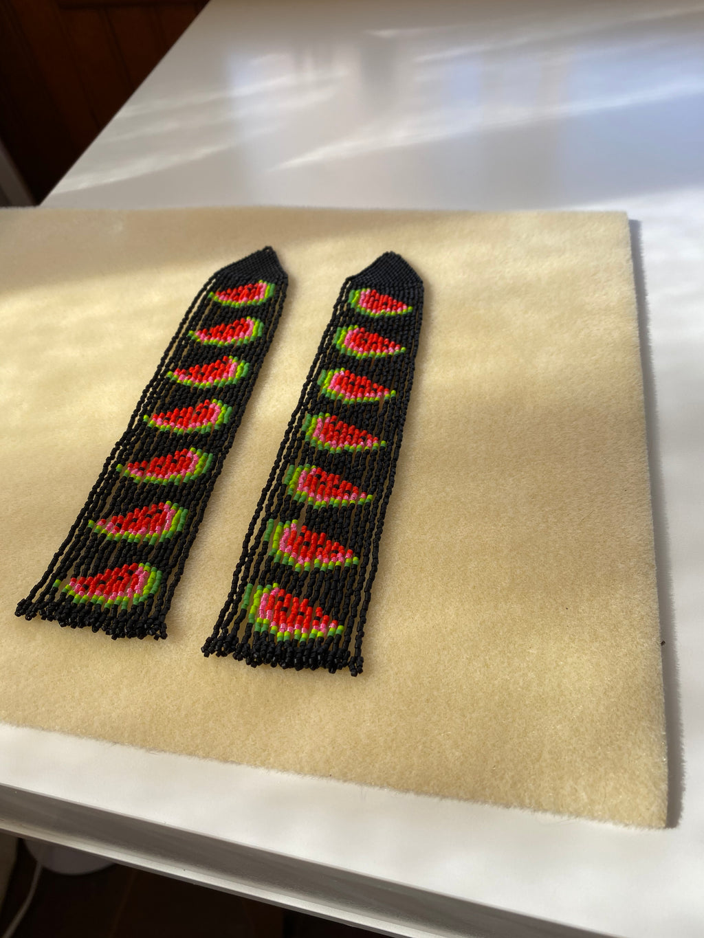 Seeded Watermelon Full of Wanderlust Earrings