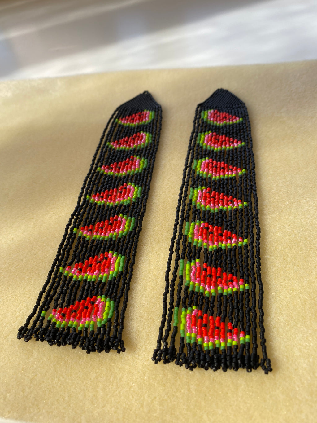 Seeded Watermelon Full of Wanderlust Earrings