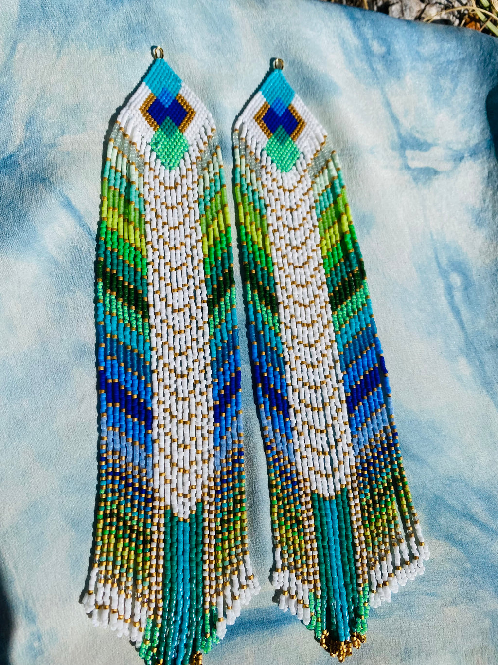 The Blue Ray Alchemist Earrings