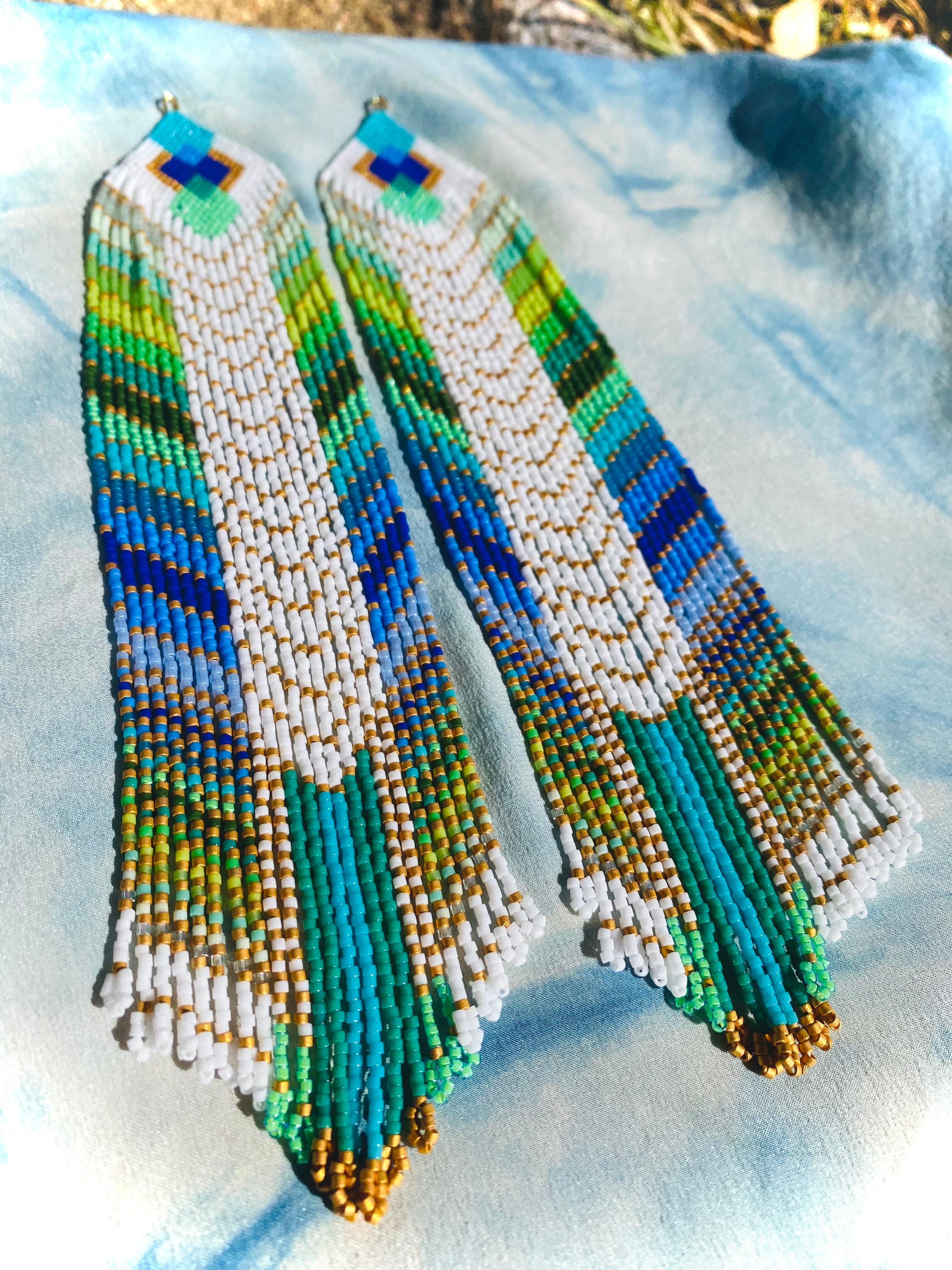 The Blue Ray Alchemist Earrings