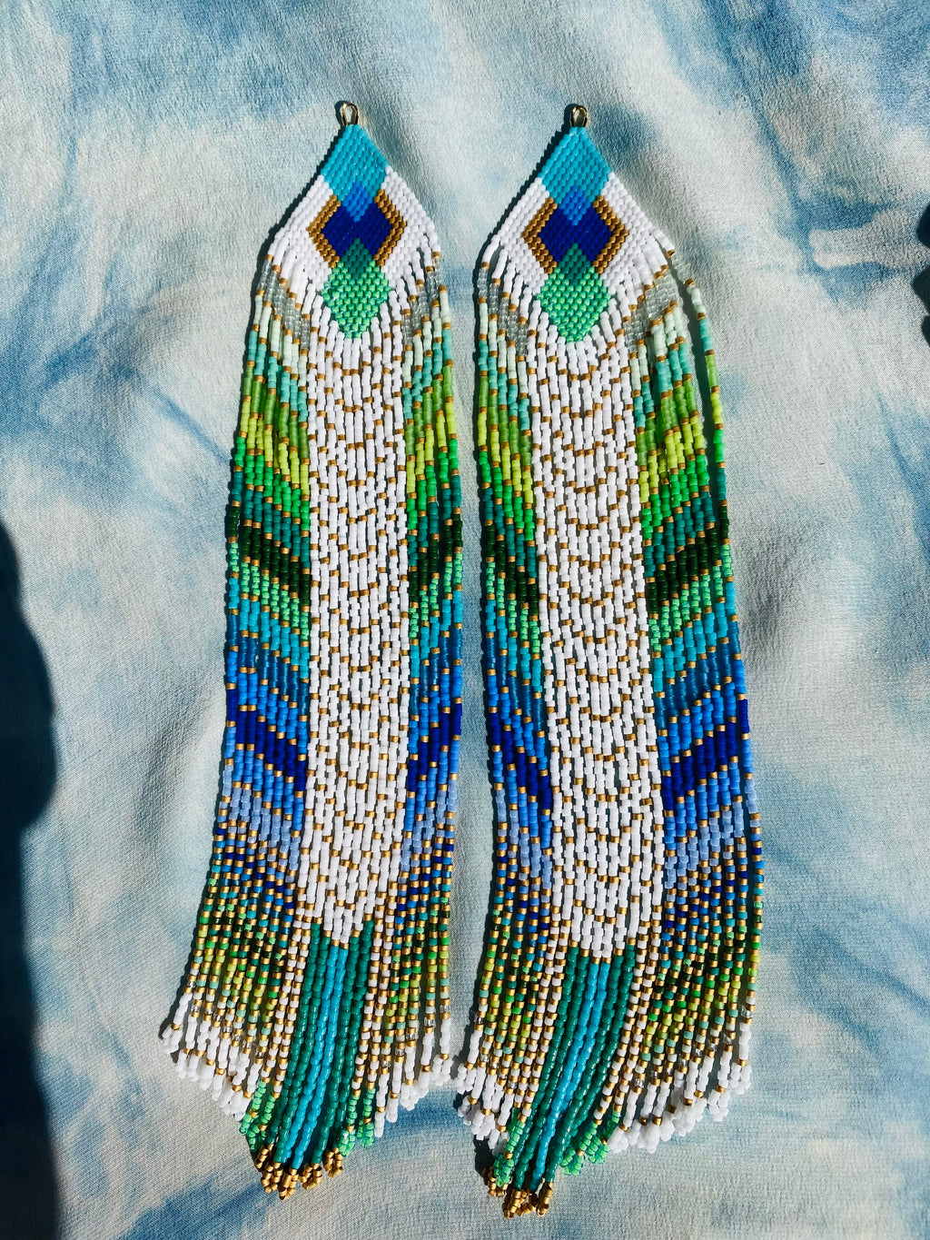 The Blue Ray Alchemist Earrings