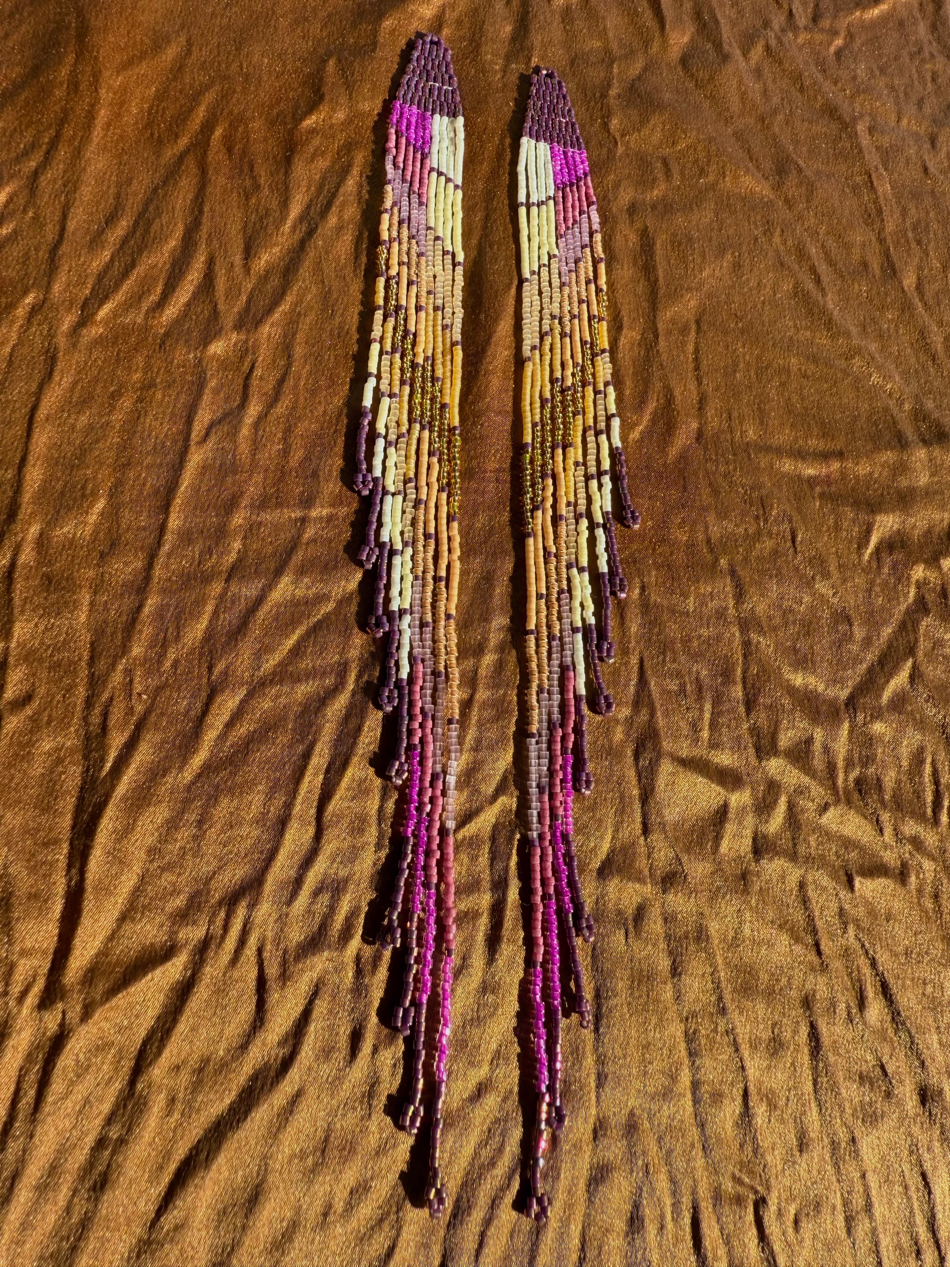 Violet Royalty Reigns Supreme Earrings