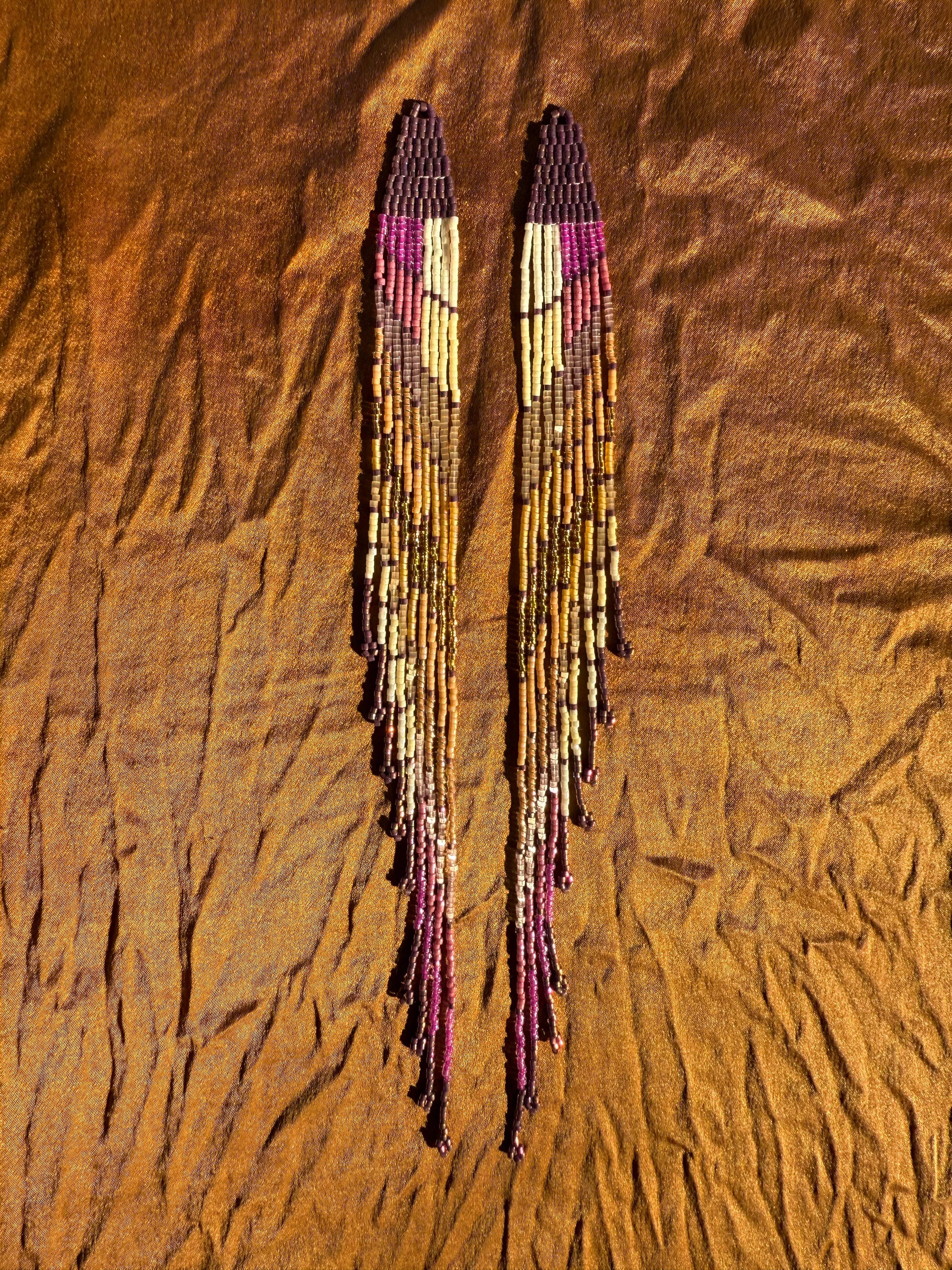 Violet Royalty Reigns Supreme Earrings