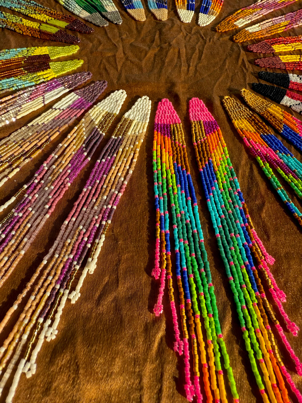 Golden Earth Earrings