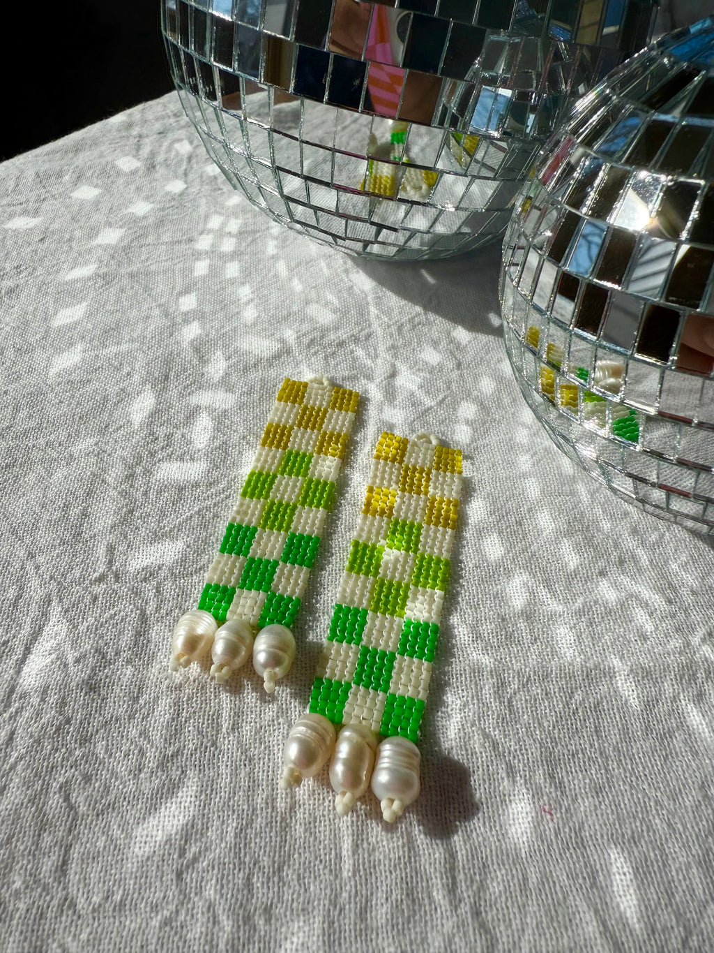 Check Her Key Lime Pie Earrings