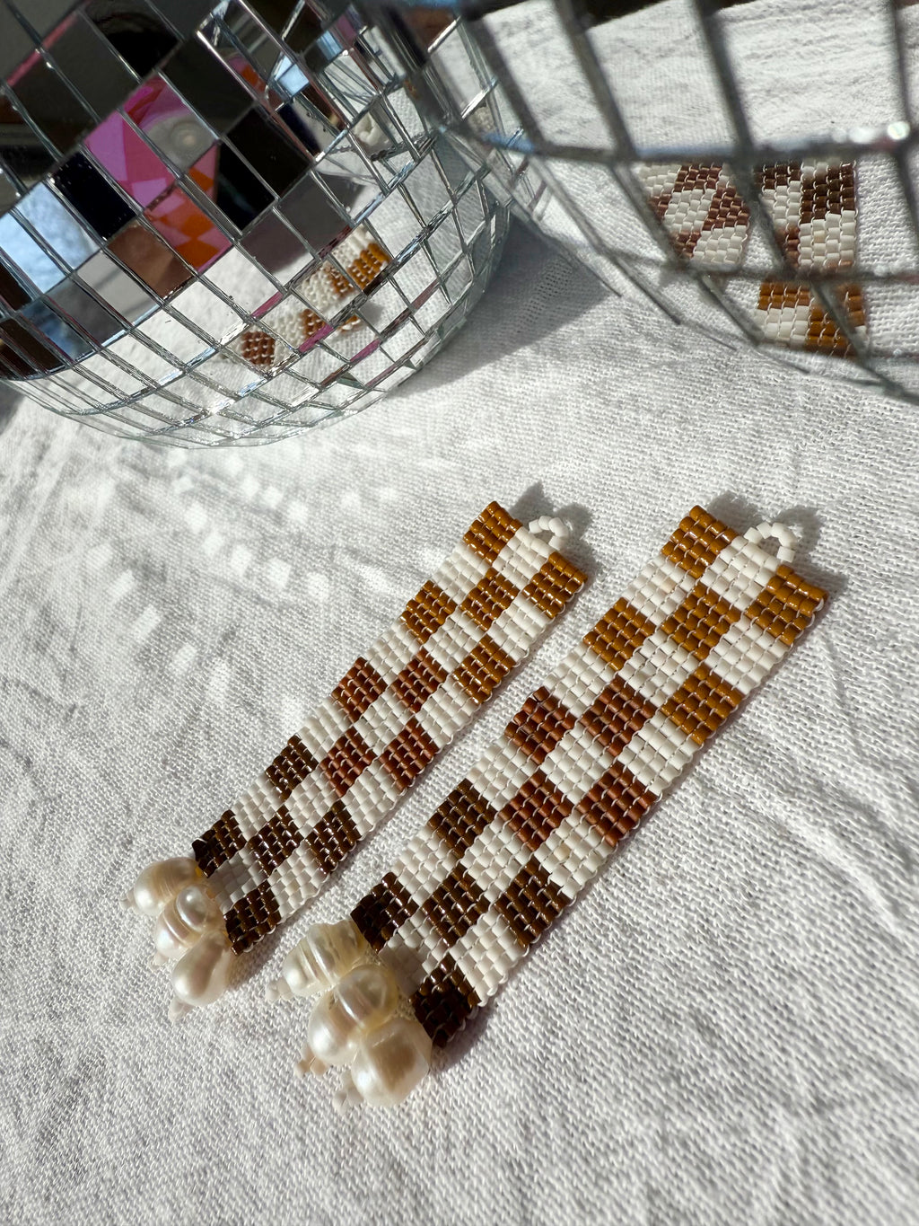 Check Her Ceremonial Cacao Earrings